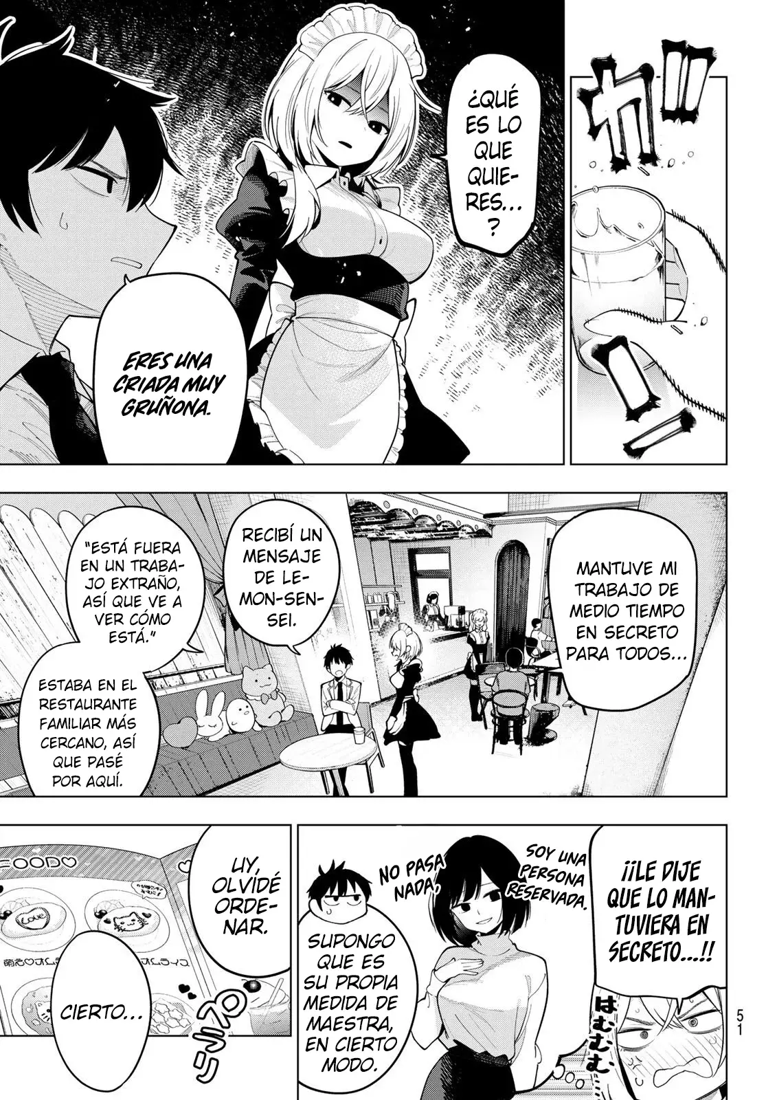 Mayonaka Heart Tune Capitulo 57: Chicas de mal humor. página 6
