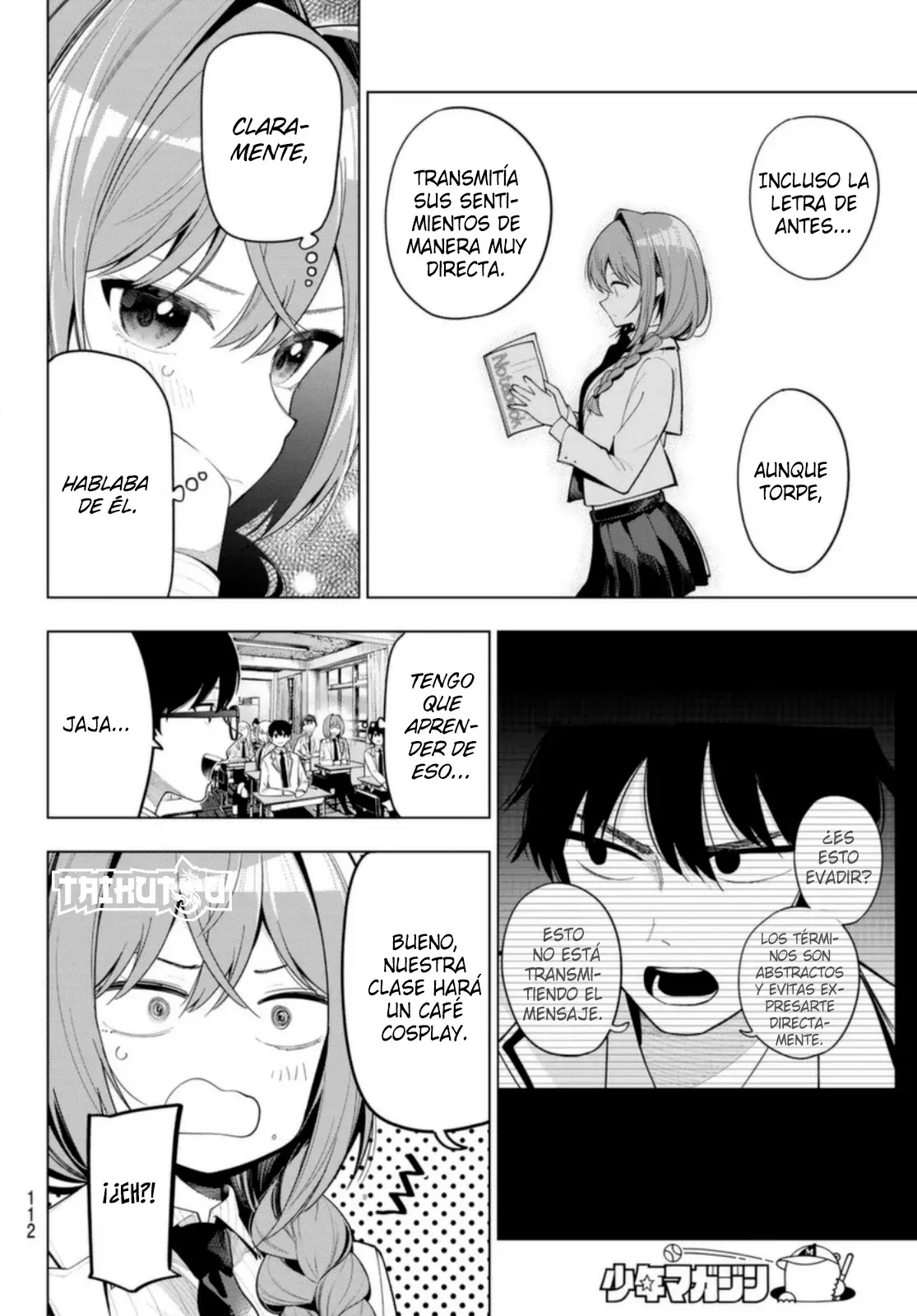 Mayonaka Heart Tune Capitulo 59: Lo tomaré como un cumplido. página 11