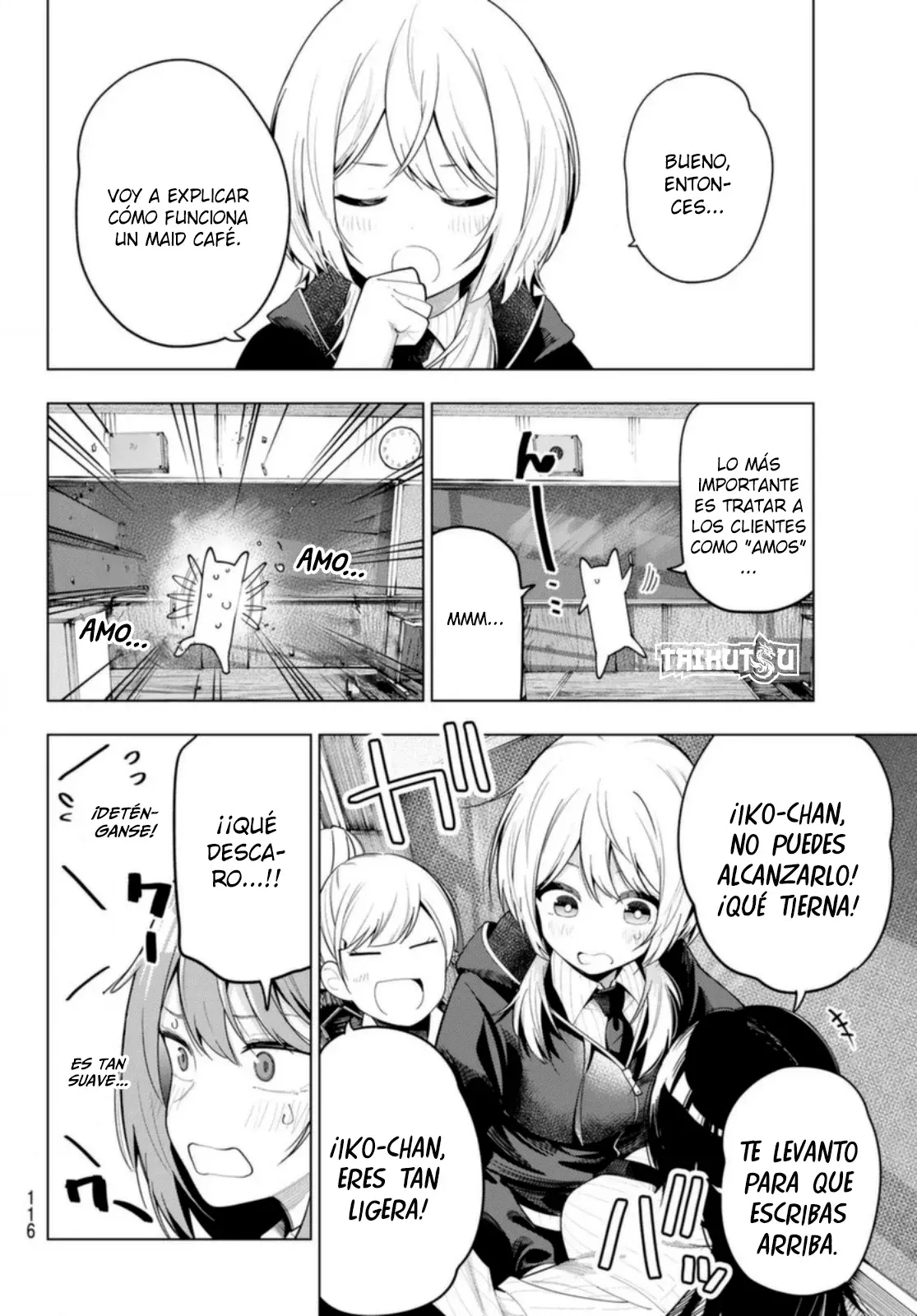 Mayonaka Heart Tune Capitulo 59: Lo tomaré como un cumplido. página 15