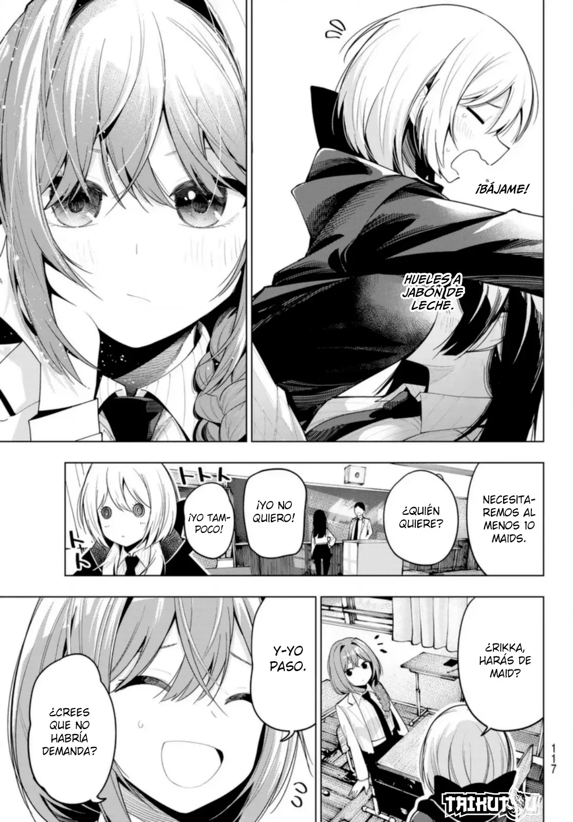 Mayonaka Heart Tune Capitulo 59: Lo tomaré como un cumplido. página 16