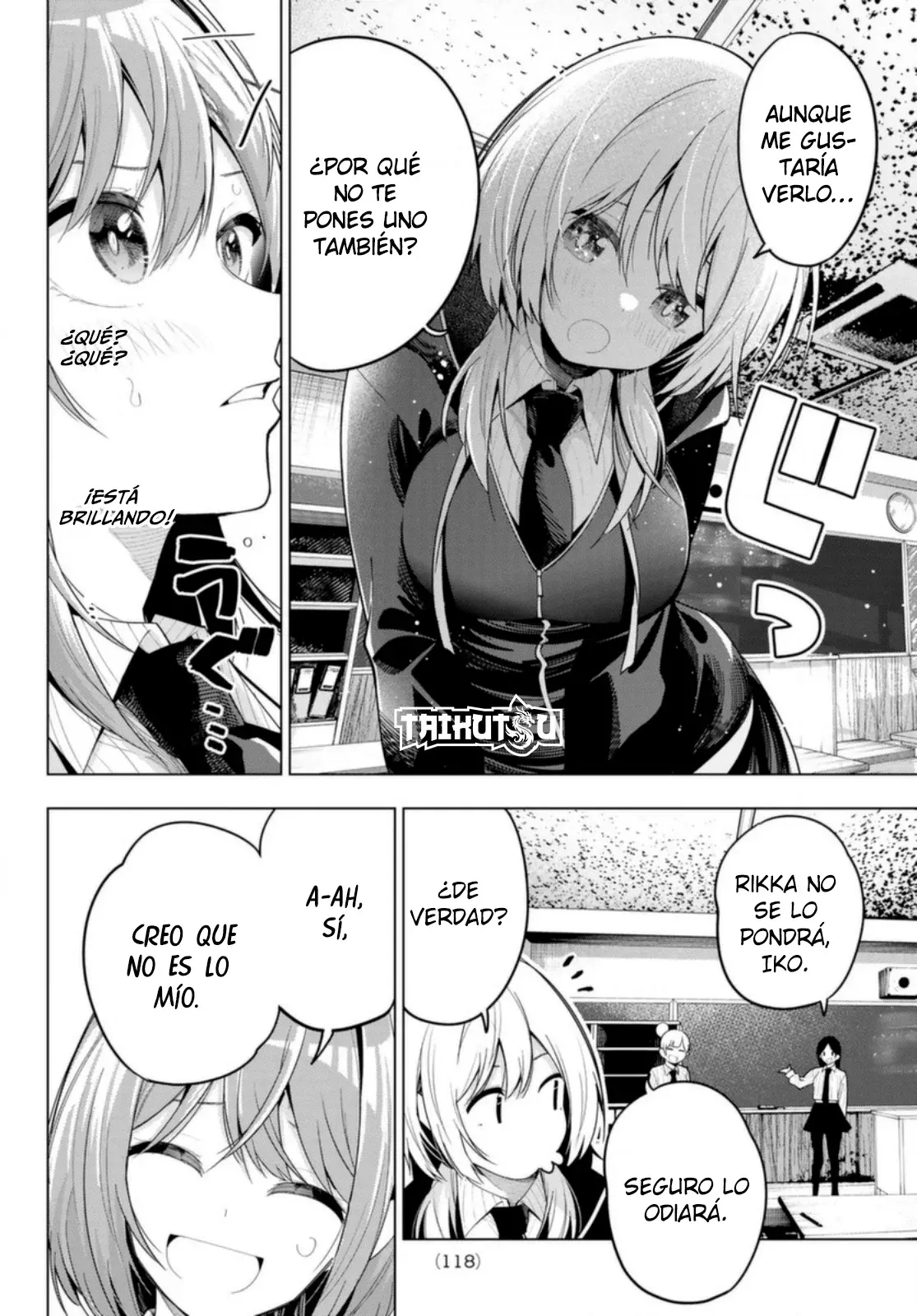 Mayonaka Heart Tune Capitulo 59: Lo tomaré como un cumplido. página 17