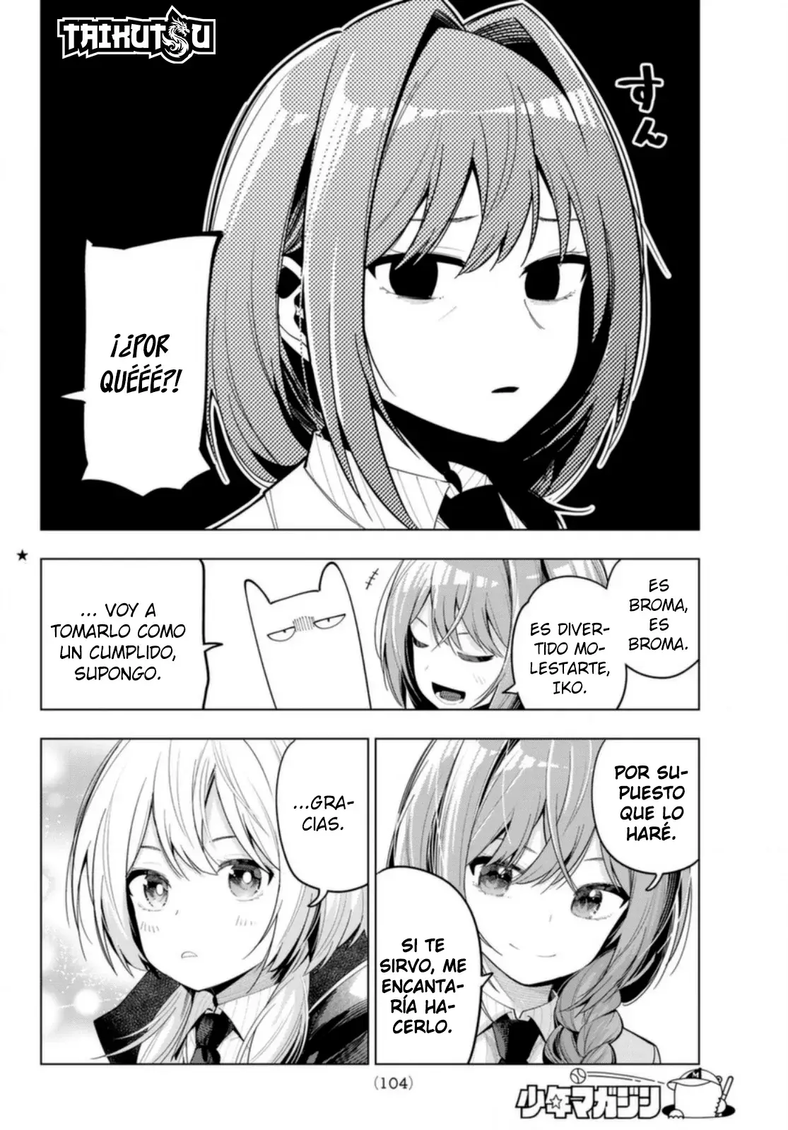 Mayonaka Heart Tune Capitulo 59: Lo tomaré como un cumplido. página 3