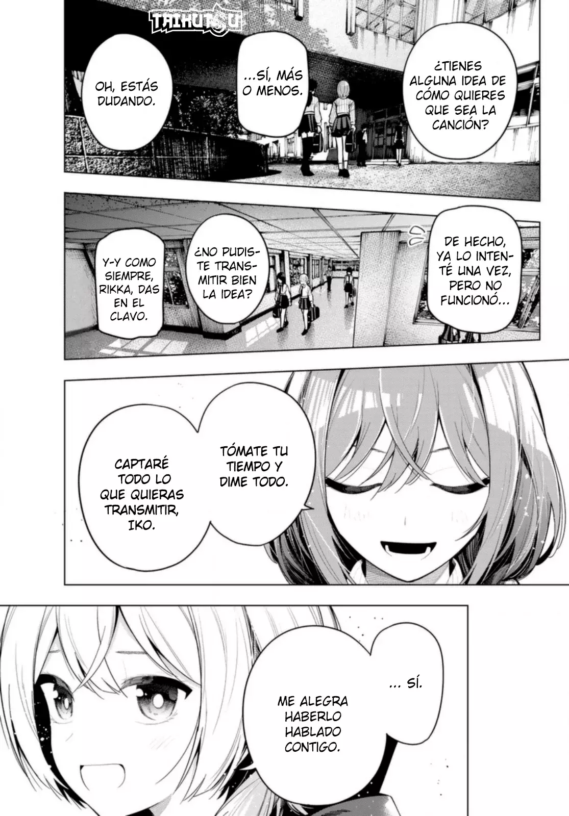 Mayonaka Heart Tune Capitulo 59: Lo tomaré como un cumplido. página 4