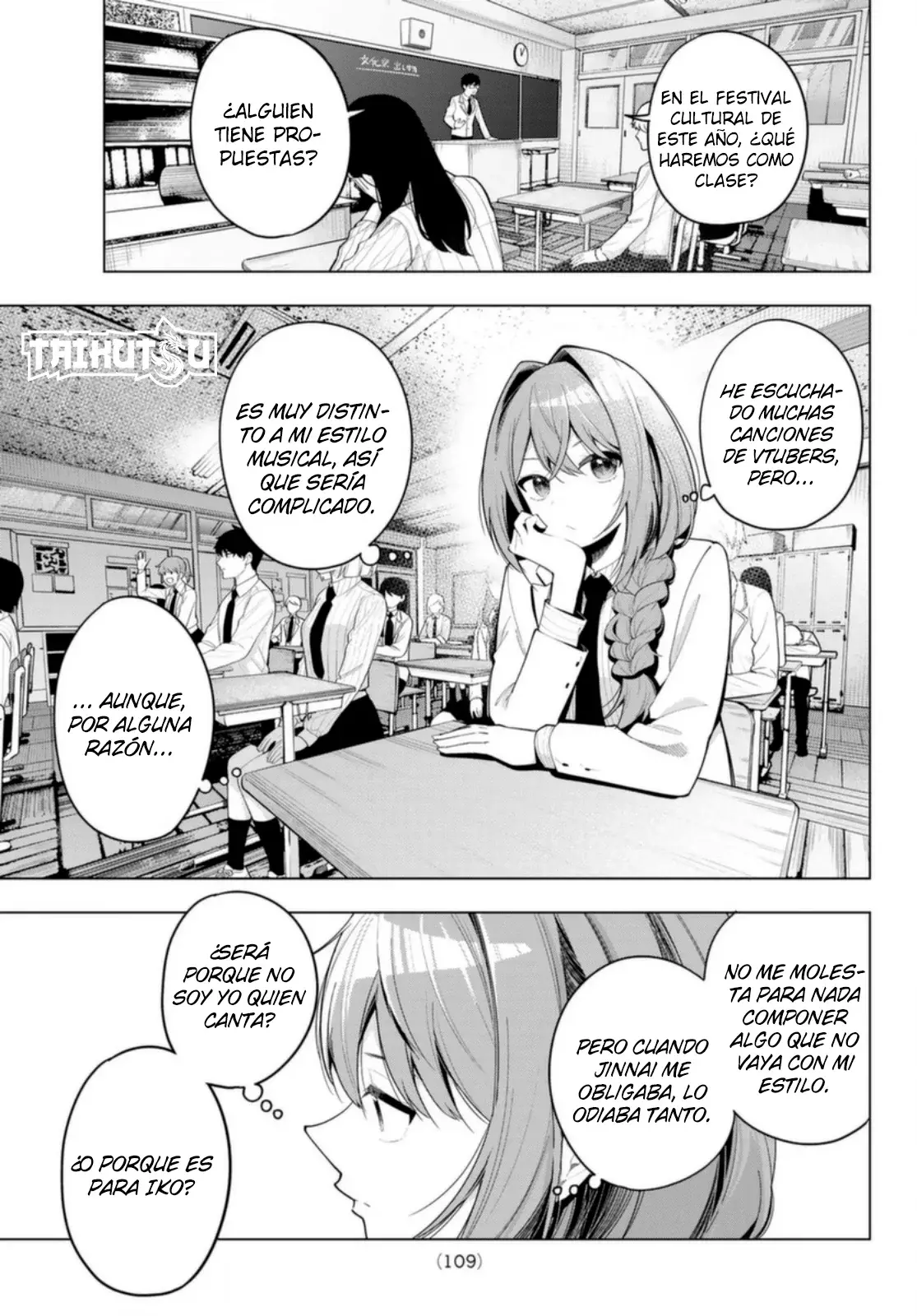 Mayonaka Heart Tune Capitulo 59: Lo tomaré como un cumplido. página 8