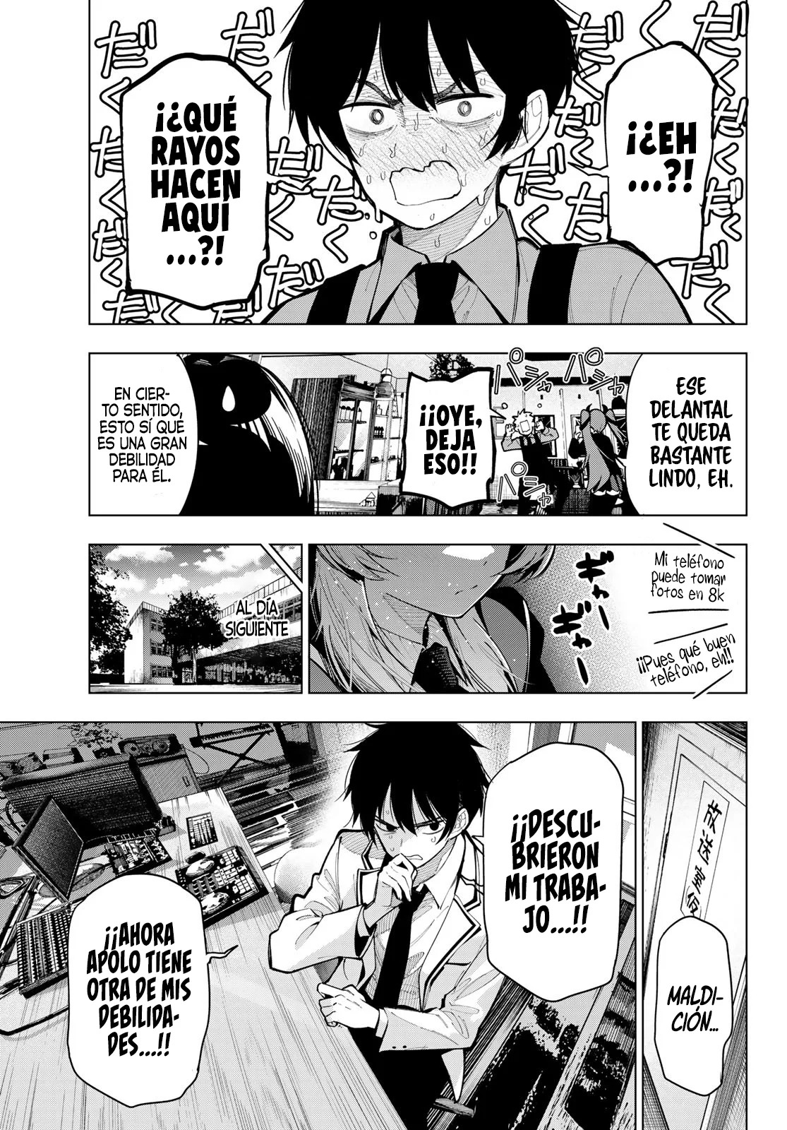 Mayonaka Heart Tune Capitulo 6: La próxima vez cierren con llave si tienen algo de pudor página 18
