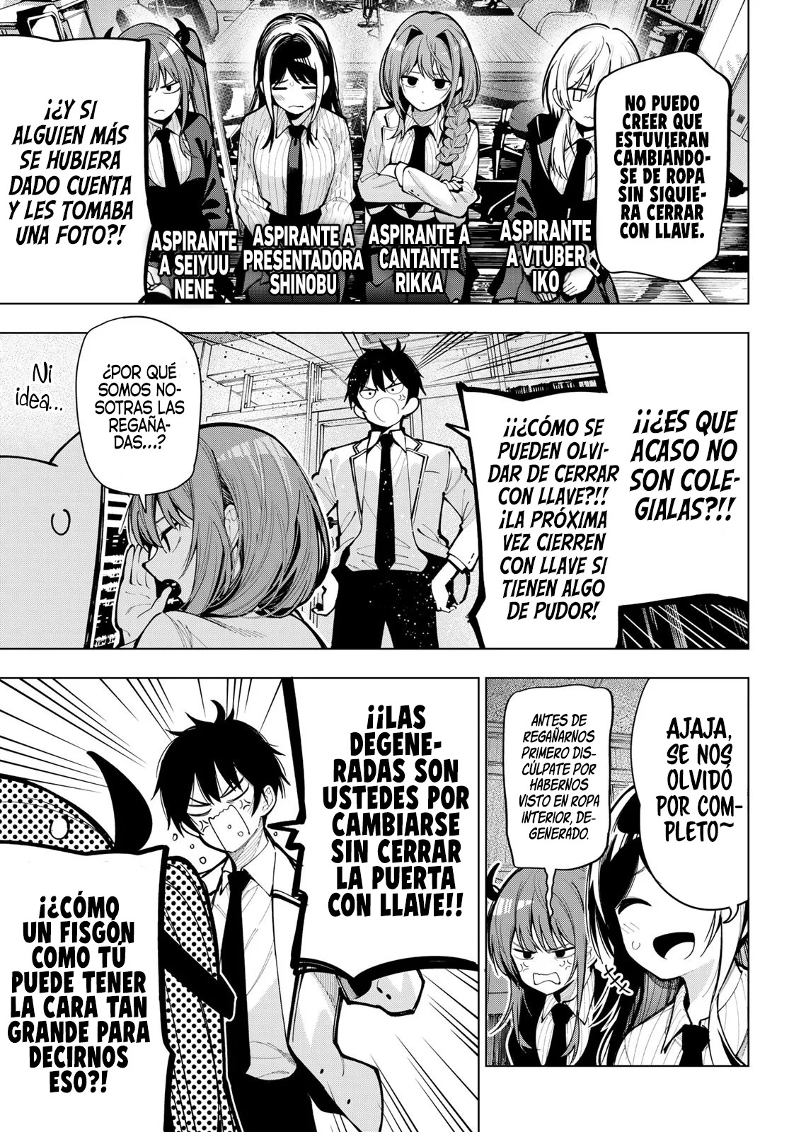 Mayonaka Heart Tune Capitulo 6: La próxima vez cierren con llave si tienen algo de pudor página 6
