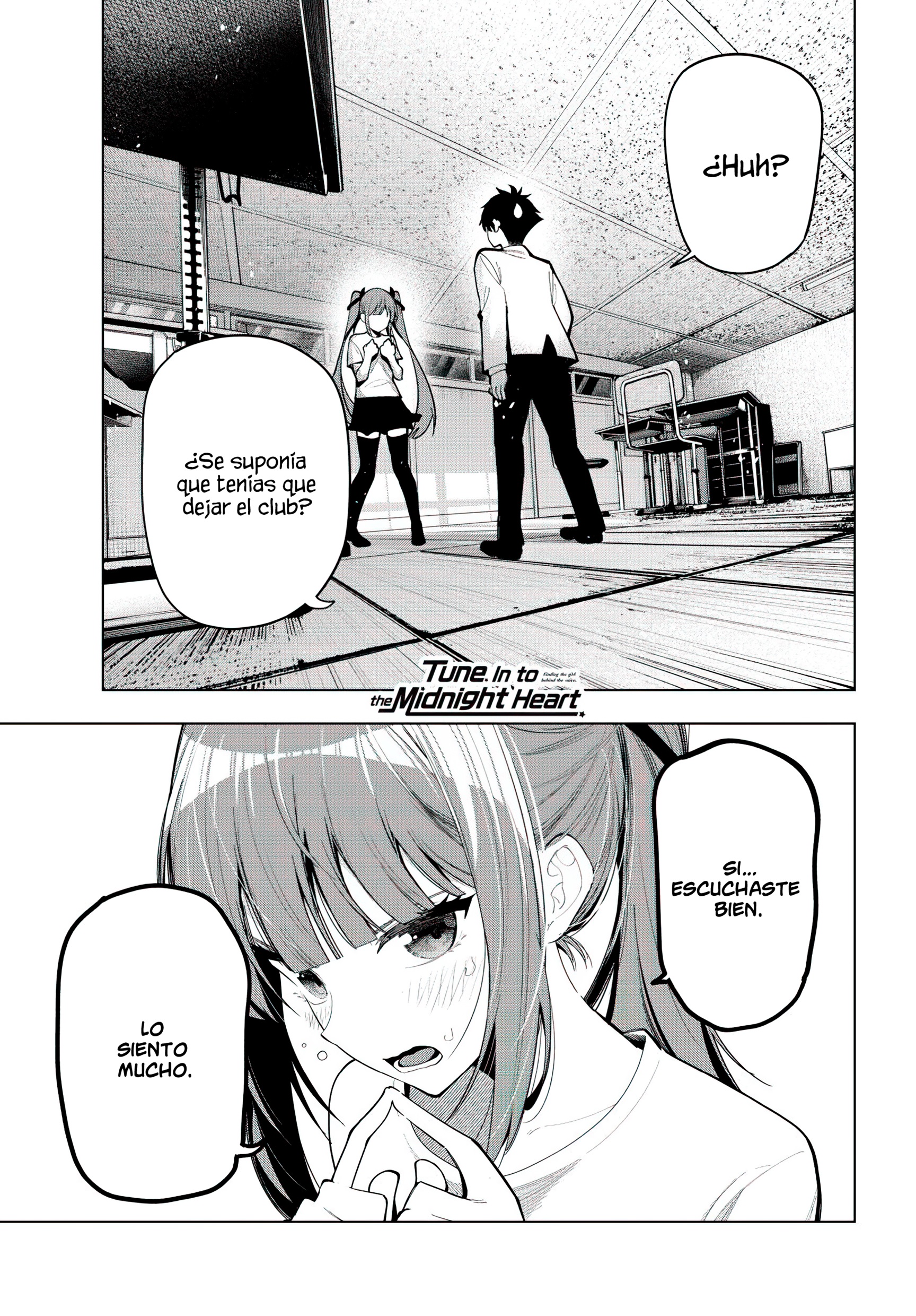Mayonaka Heart Tune Capitulo 61 página 3