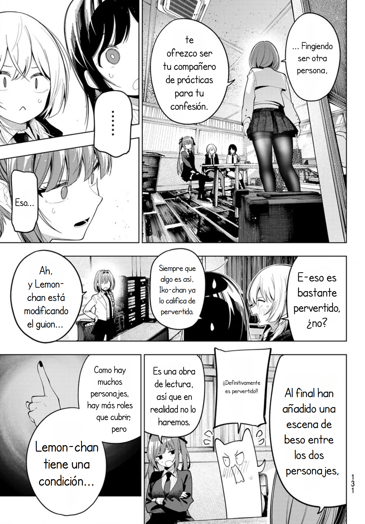 Mayonaka Heart Tune Capitulo 62 página 8