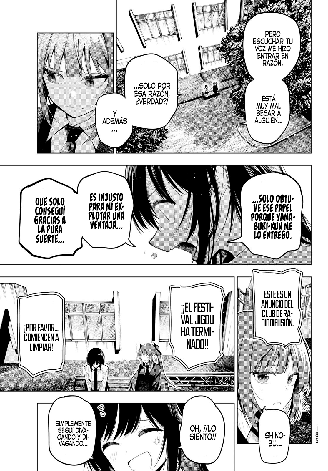 Mayonaka Heart Tune Capitulo 67 página 17