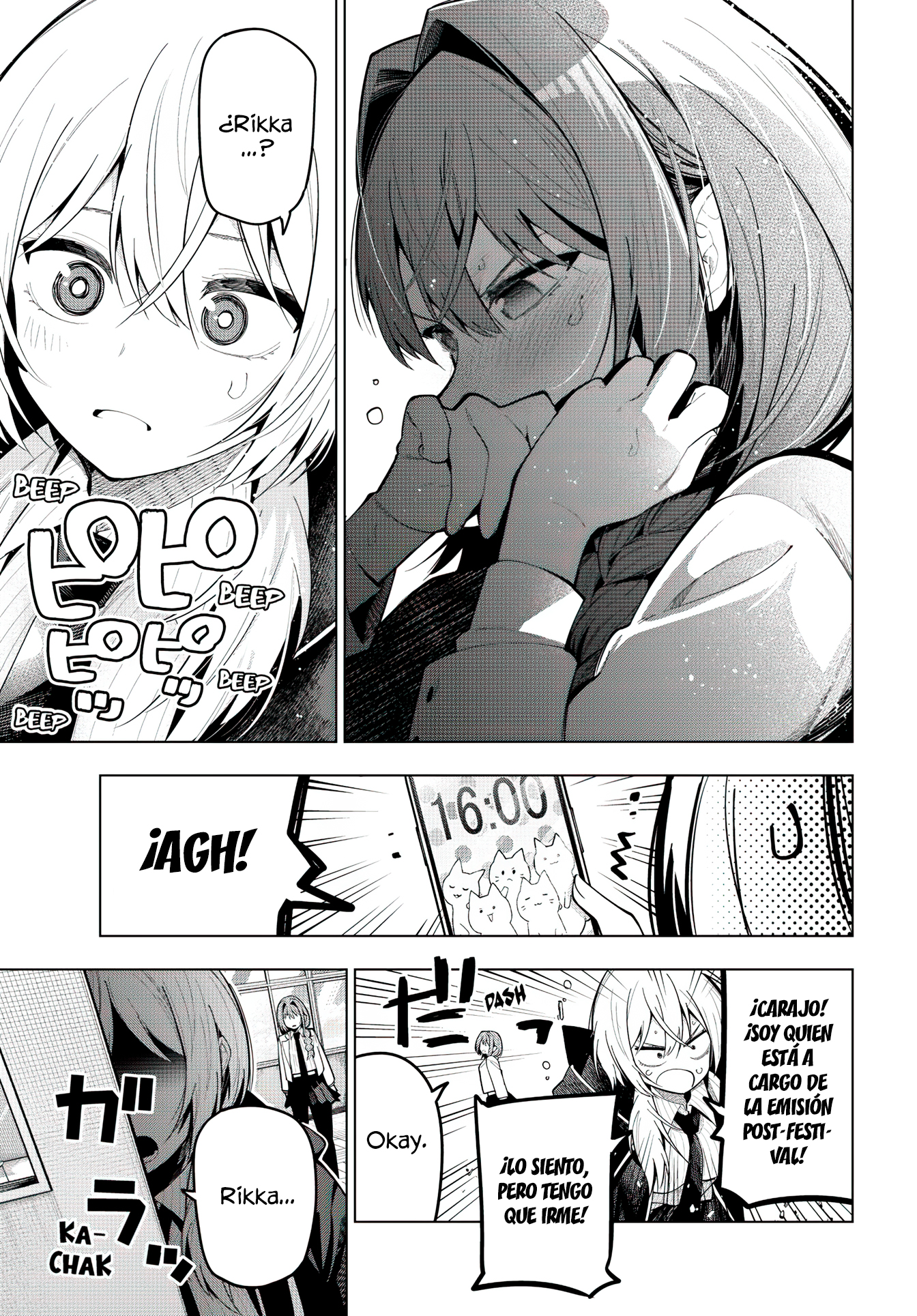Mayonaka Heart Tune Capitulo 68 página 9