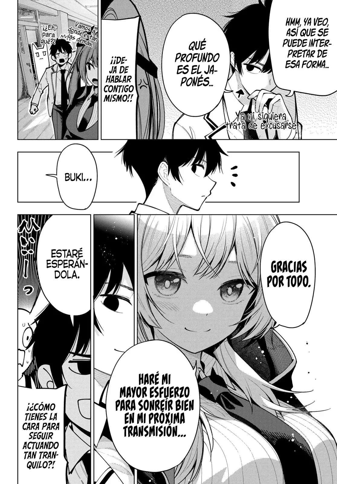Mayonaka Heart Tune Capitulo 7: ¡¡No puedo sonreír delante de la cámara!! página 18