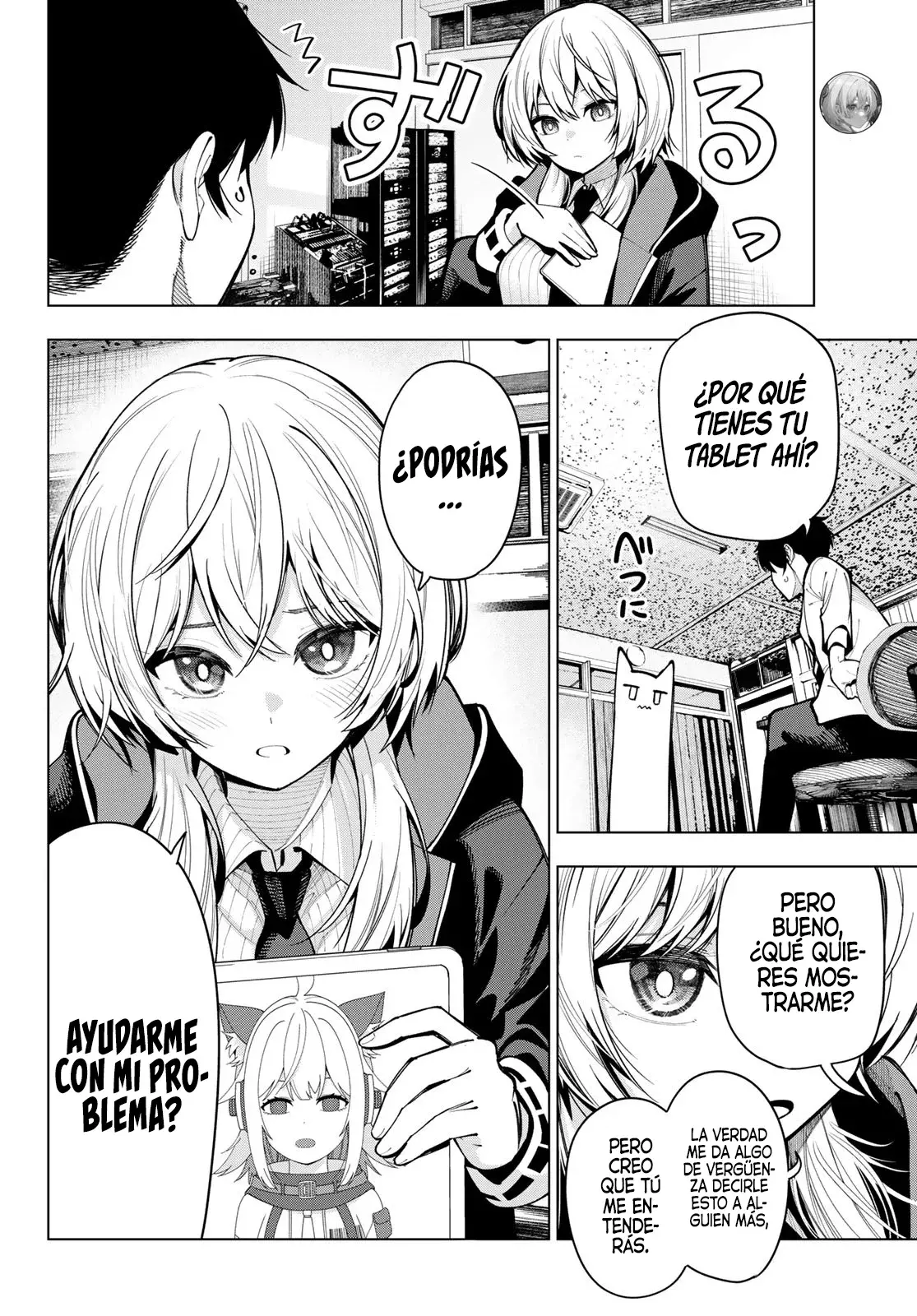 Mayonaka Heart Tune Capitulo 7: ¡¡No puedo sonreír delante de la cámara!! página 3