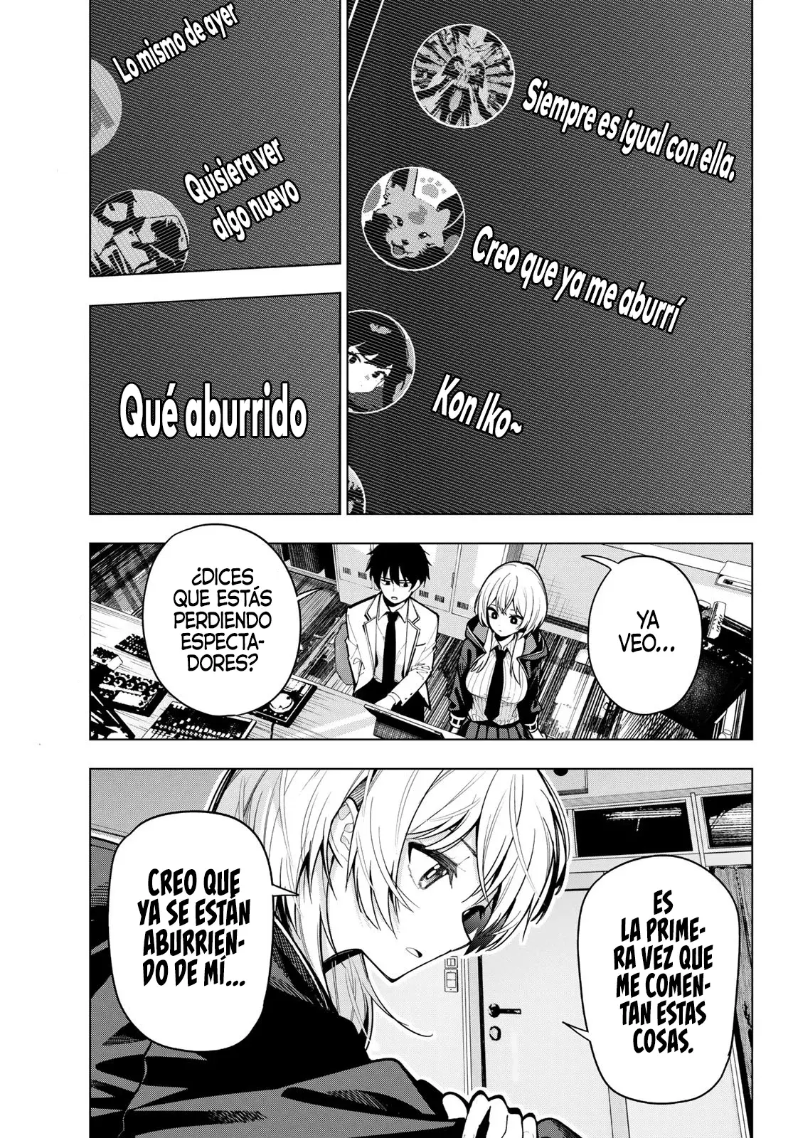 Mayonaka Heart Tune Capitulo 7: ¡¡No puedo sonreír delante de la cámara!! página 4