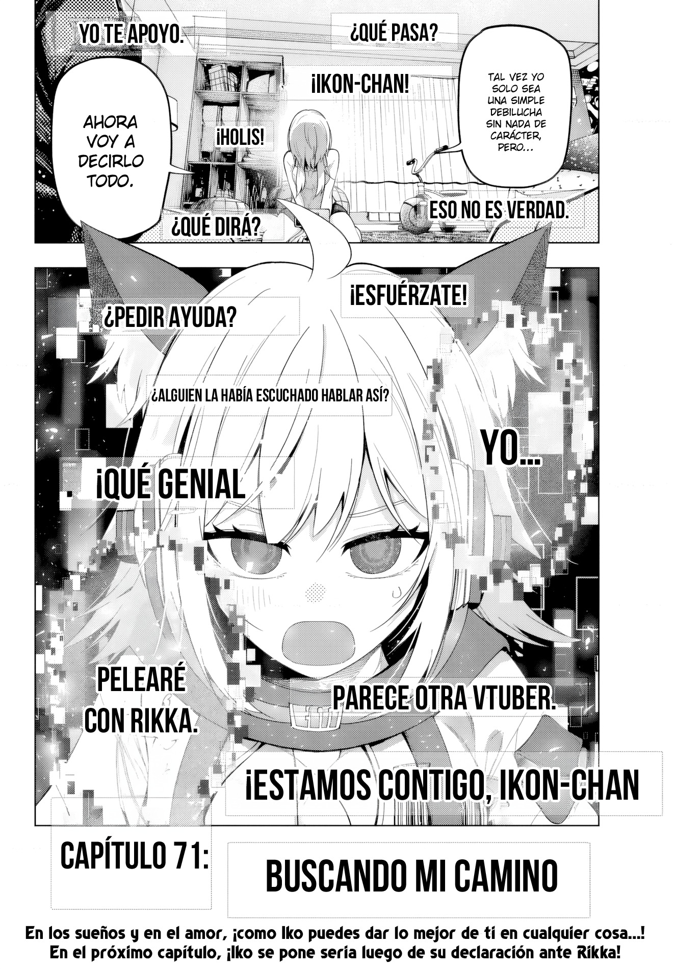 Mayonaka Heart Tune Capitulo 71 página 21