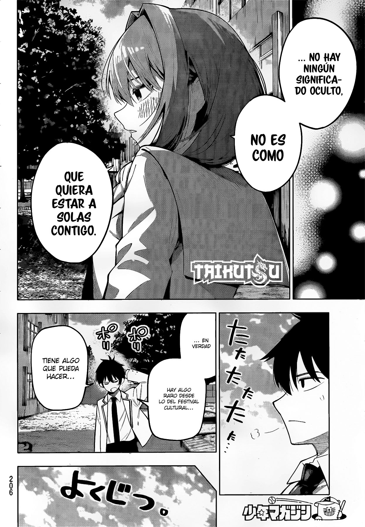 Mayonaka Heart Tune Capitulo 73 página 9
