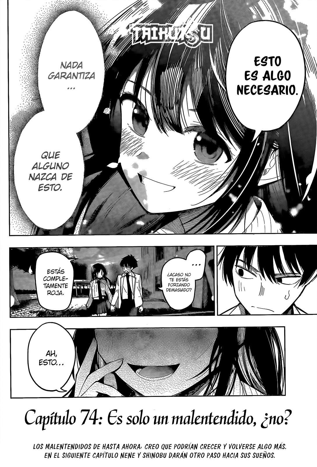 Mayonaka Heart Tune Capitulo 74 página 15