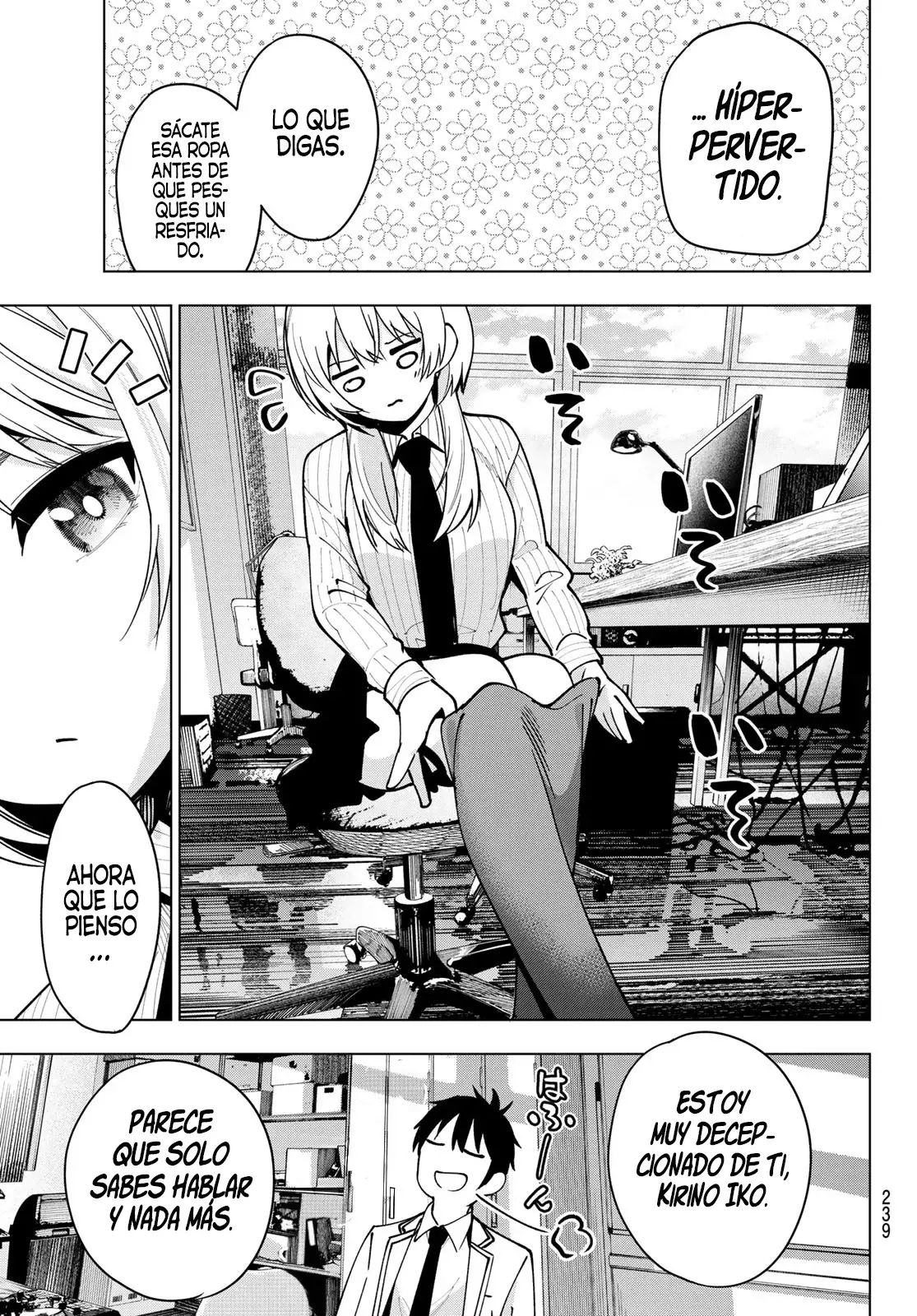 Mayonaka Heart Tune Capitulo 8: ¡No puedo sonreír frente a ti...! página 10