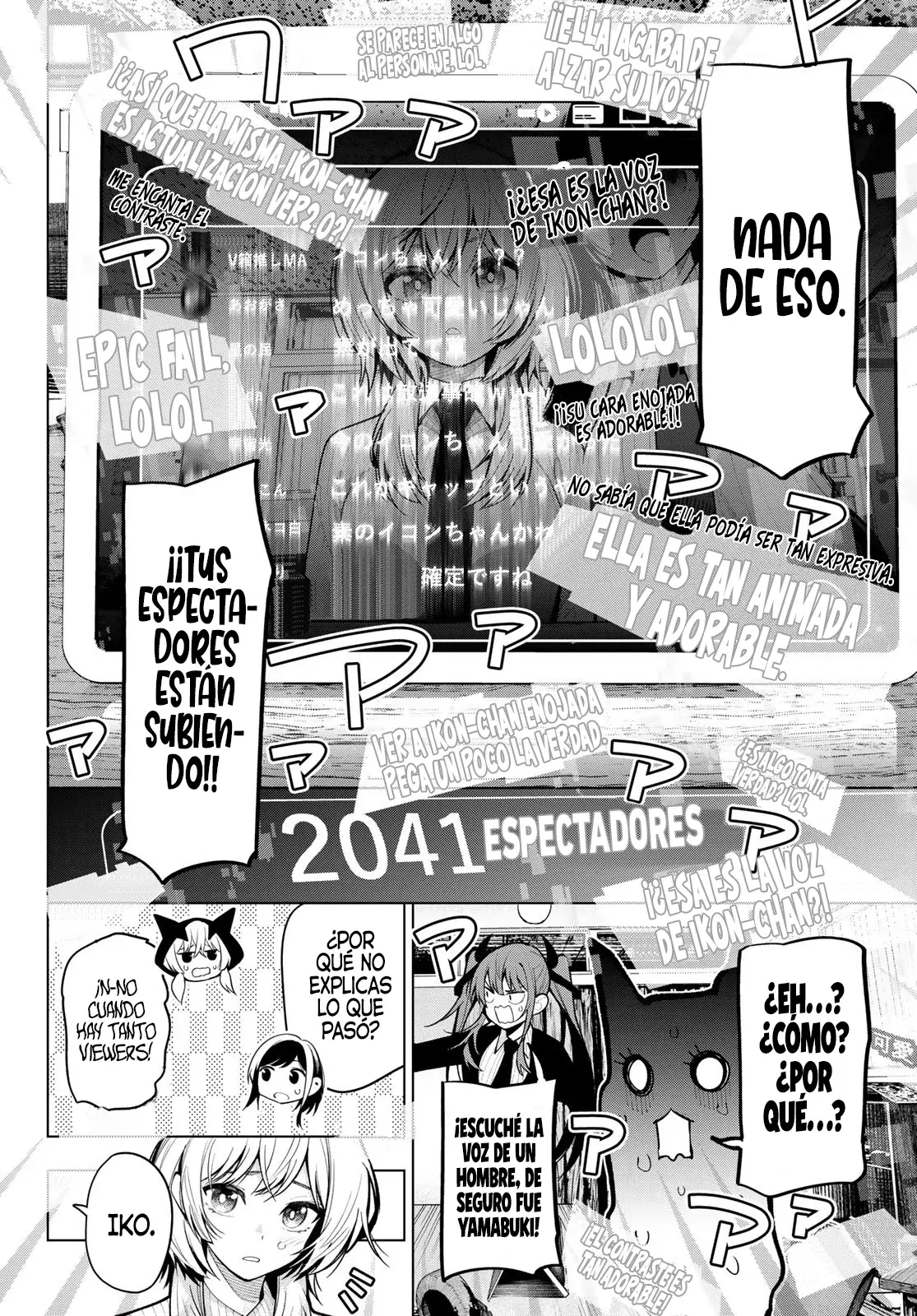 Mayonaka Heart Tune Capitulo 8: ¡No puedo sonreír frente a ti...! página 15