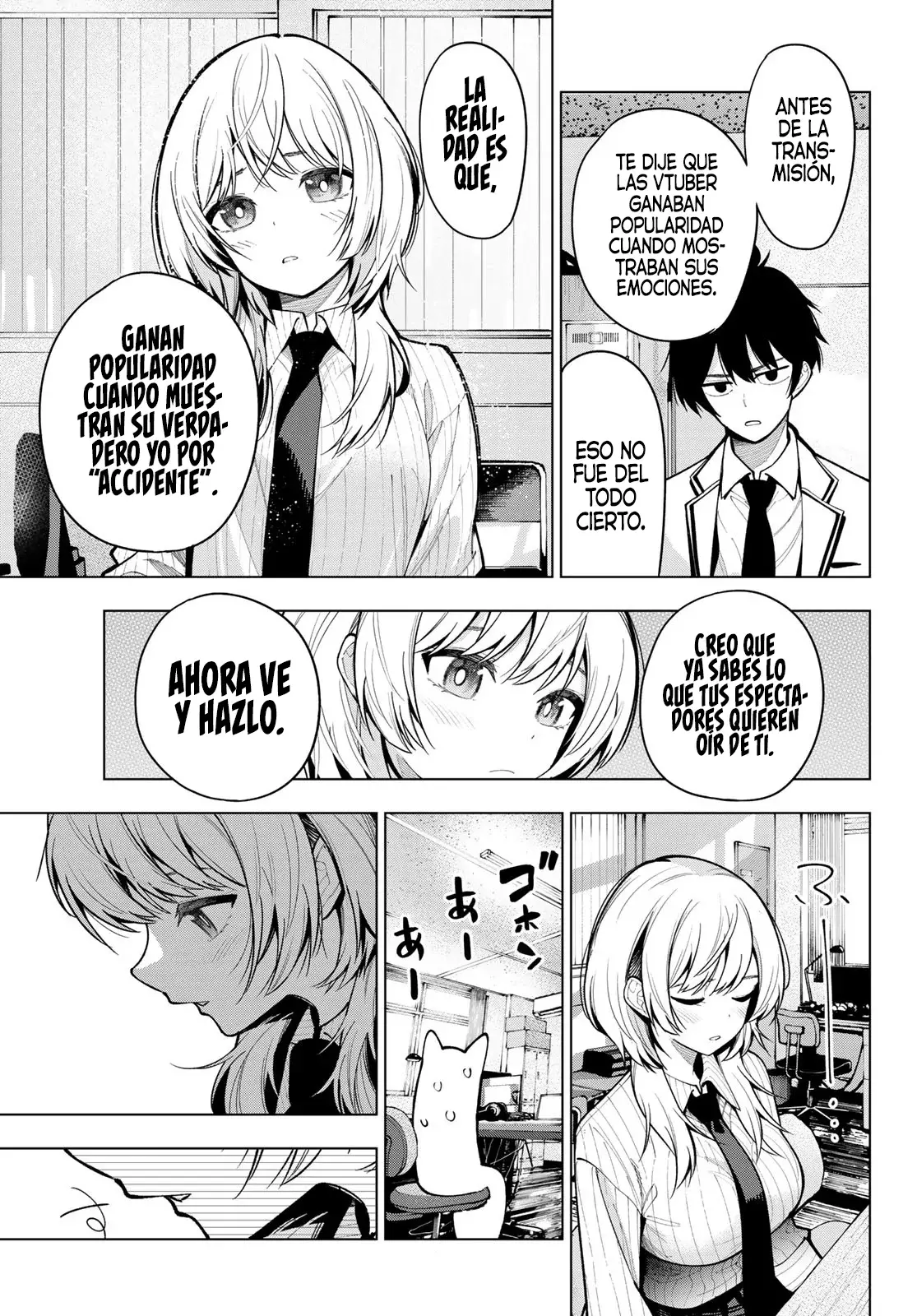 Mayonaka Heart Tune Capitulo 8: ¡No puedo sonreír frente a ti...! página 16