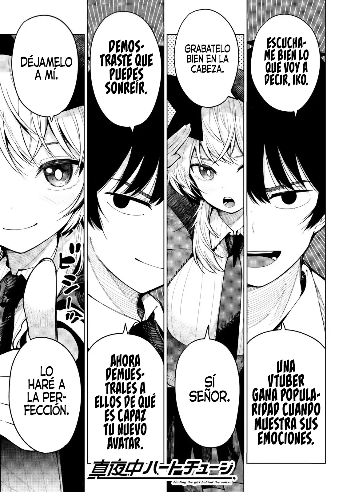 Mayonaka Heart Tune Capitulo 8: ¡No puedo sonreír frente a ti...! página 2