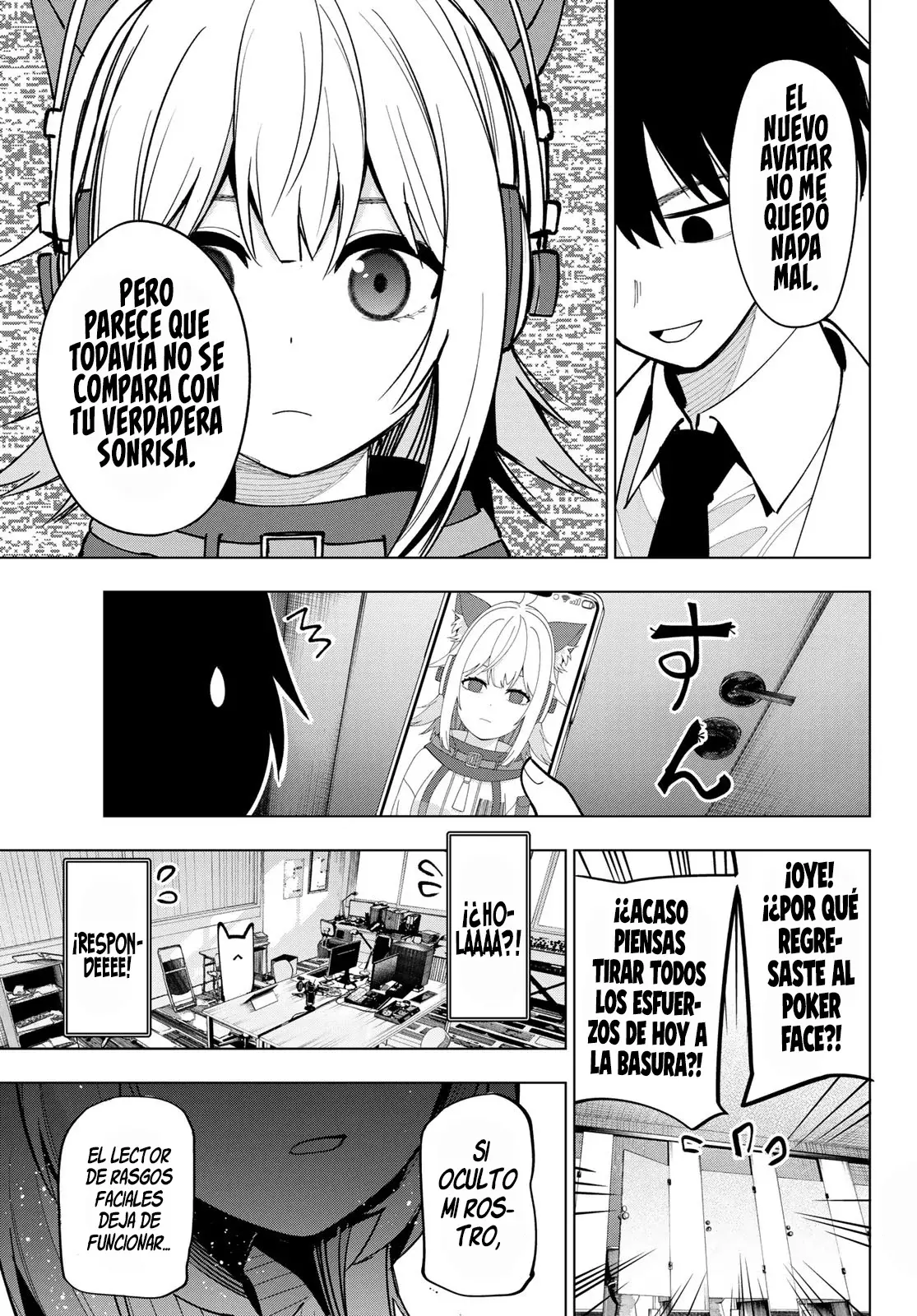 Mayonaka Heart Tune Capitulo 8: ¡No puedo sonreír frente a ti...! página 20