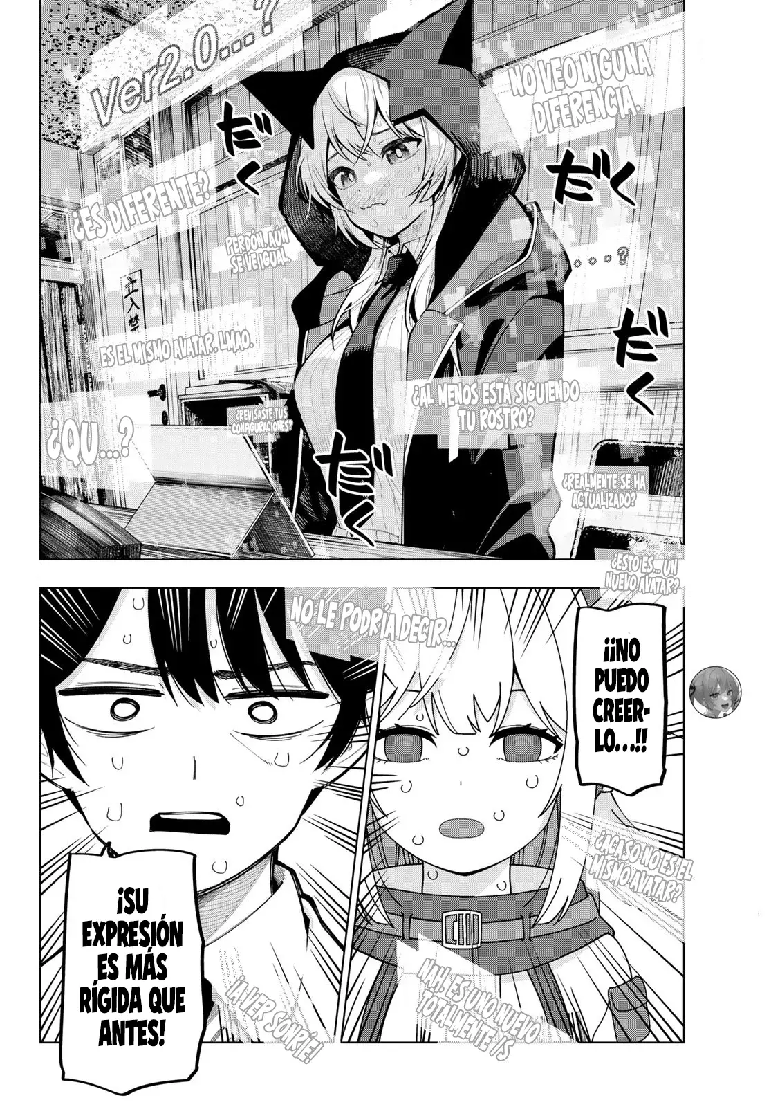 Mayonaka Heart Tune Capitulo 8: ¡No puedo sonreír frente a ti...! página 3