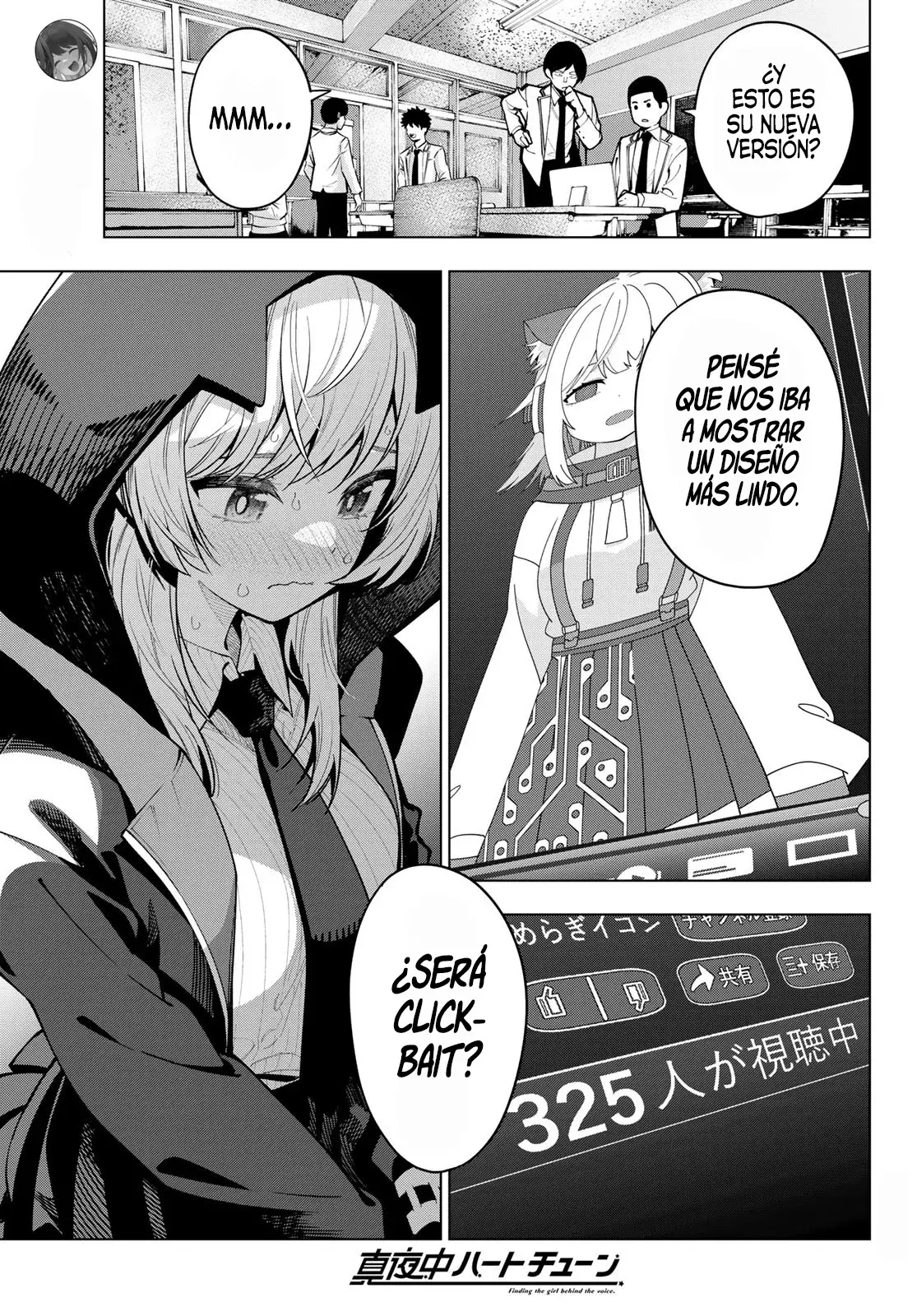 Mayonaka Heart Tune Capitulo 8: ¡No puedo sonreír frente a ti...! página 4