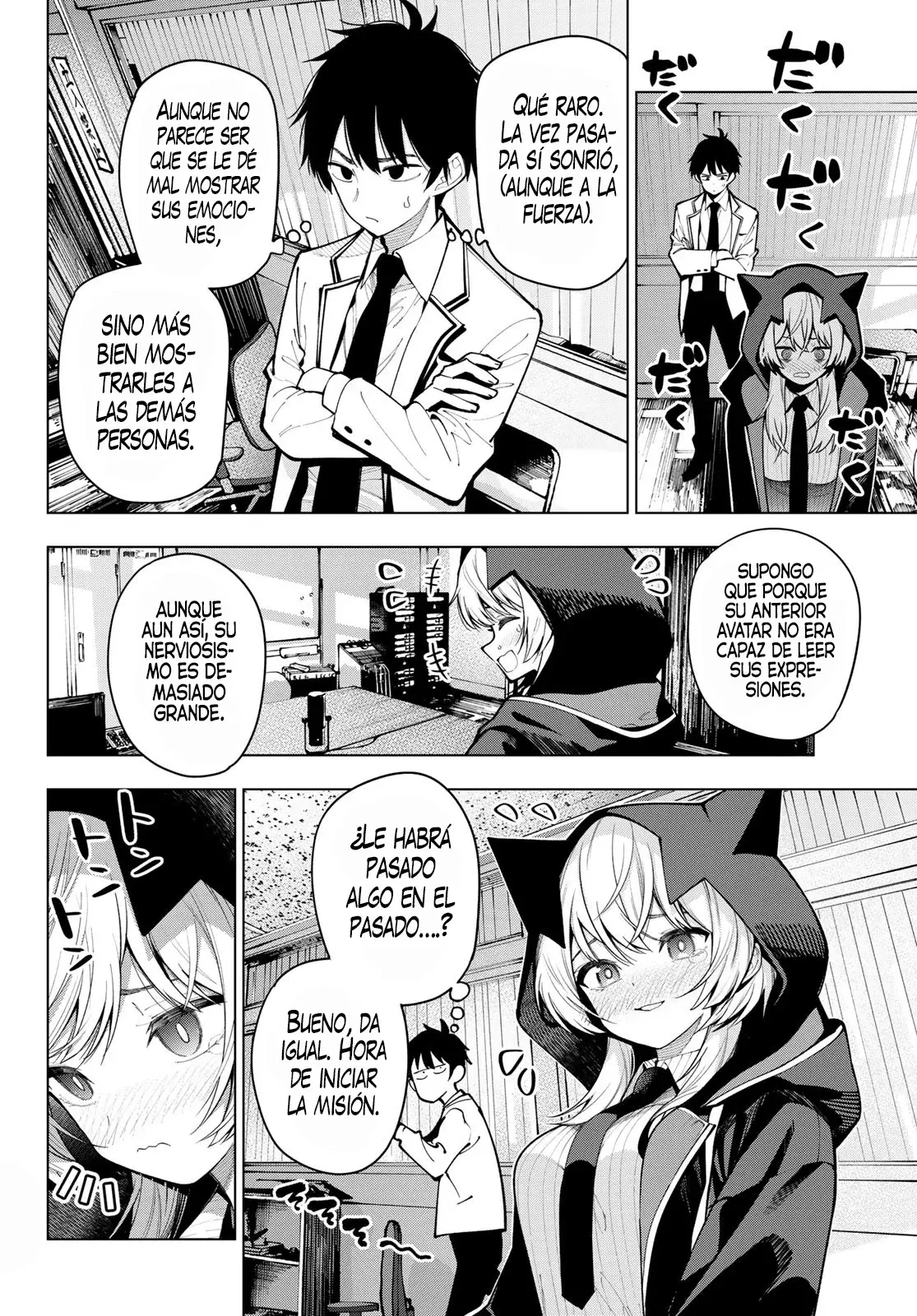 Mayonaka Heart Tune Capitulo 8: ¡No puedo sonreír frente a ti...! página 5