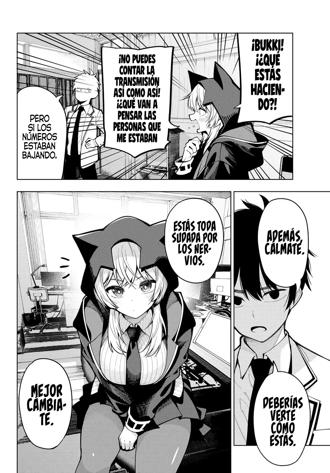 Mayonaka Heart Tune Capitulo 8: ¡No puedo sonreír frente a ti...! página 9