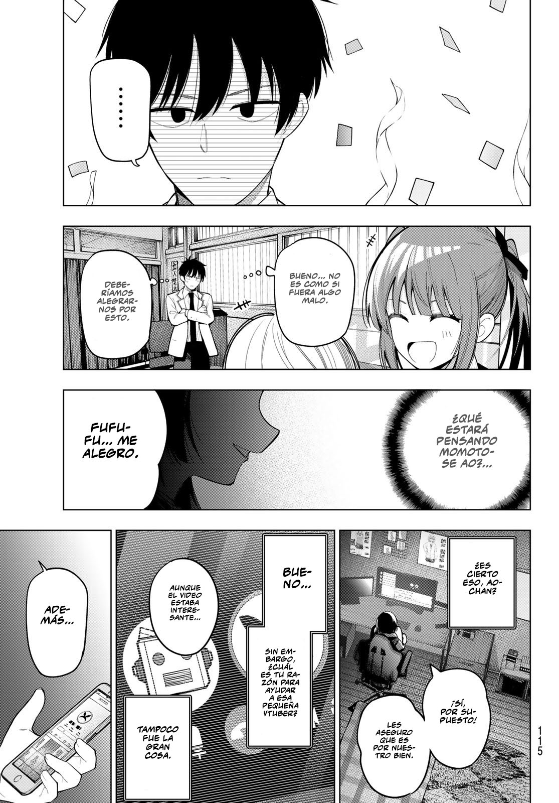 Mayonaka Heart Tune Capitulo 83 página 14