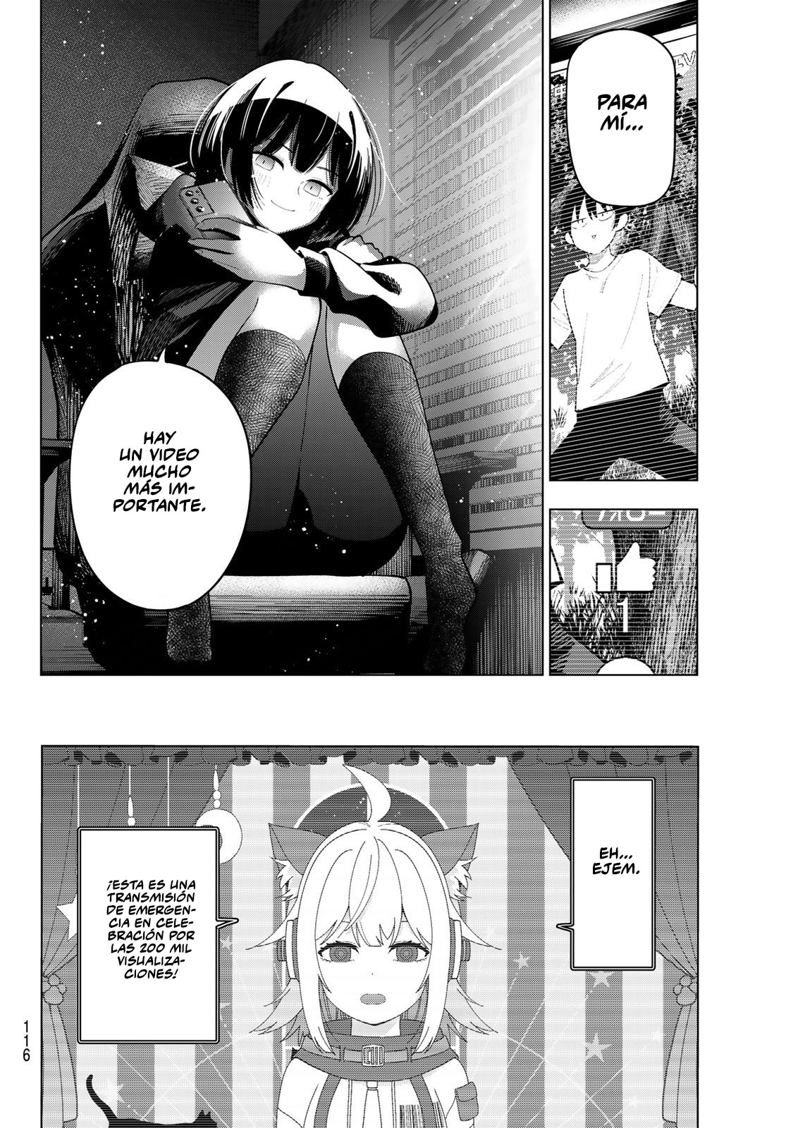 Mayonaka Heart Tune Capitulo 83 página 15