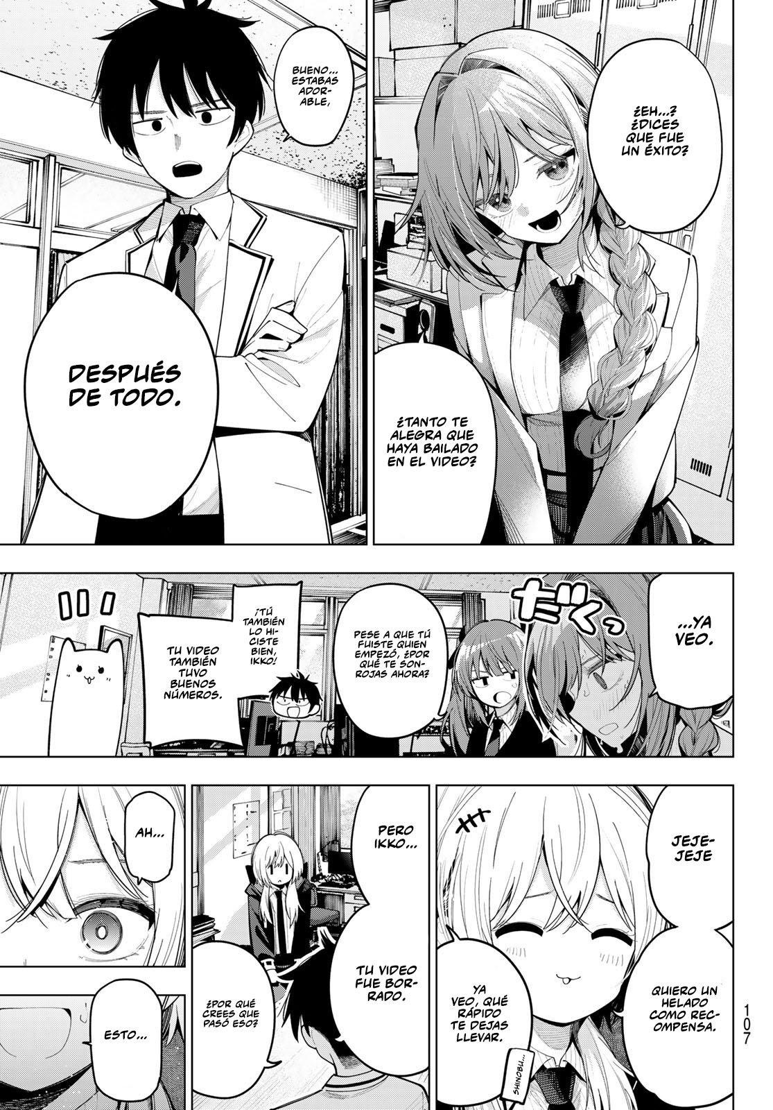 Mayonaka Heart Tune Capitulo 83 página 6