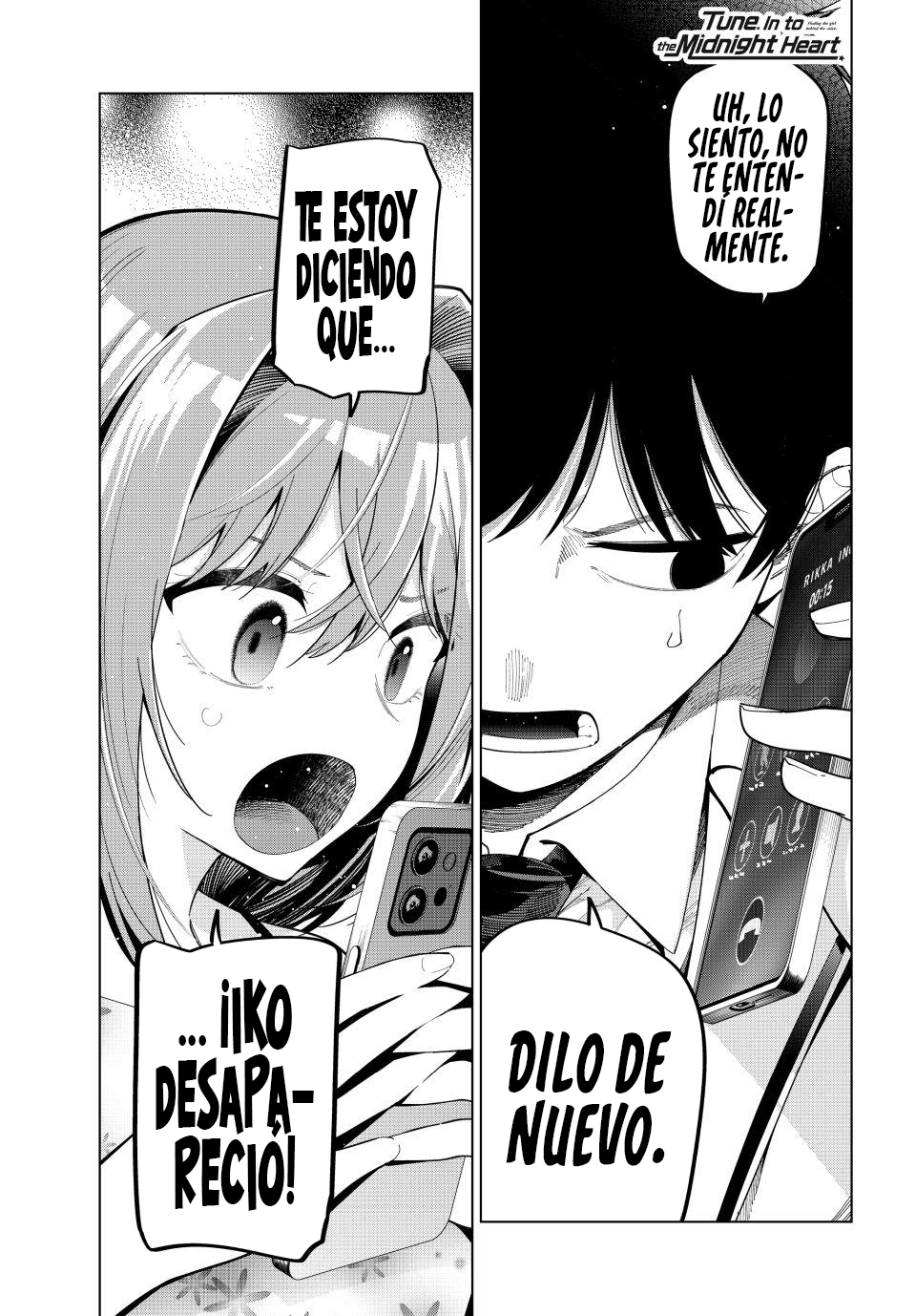 Mayonaka Heart Tune Capitulo 94 página 4
