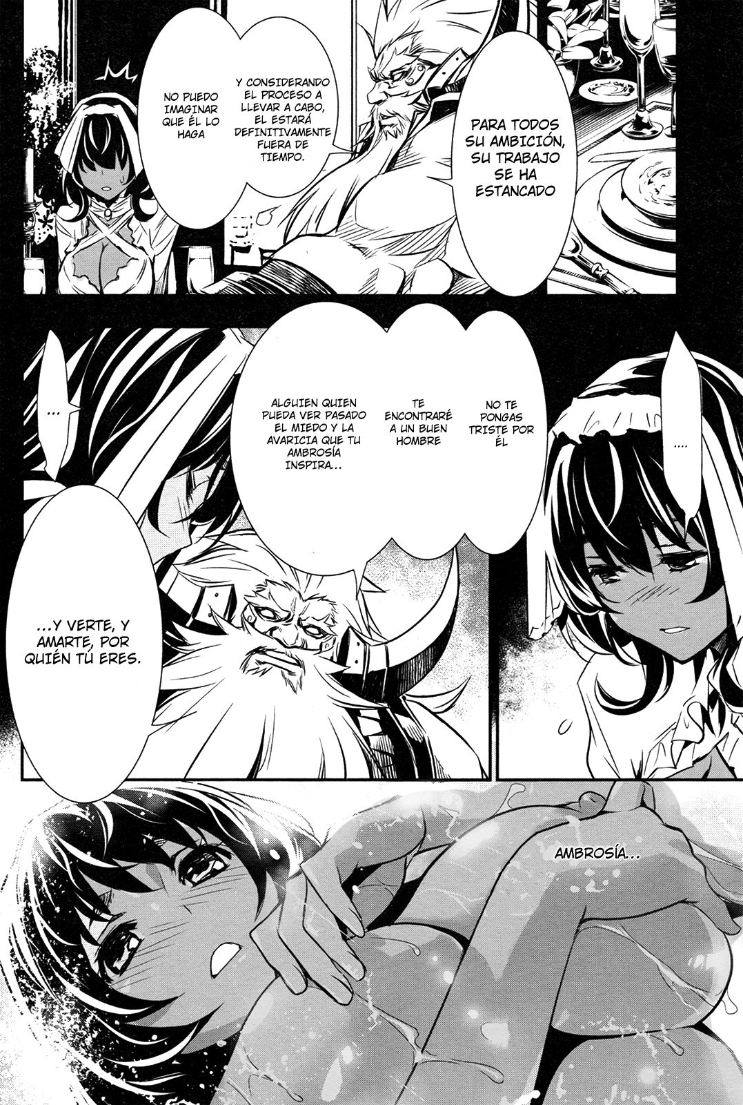 Shinju no Nectar Capitulo 10: Susurros de la Sala de Jade página 28