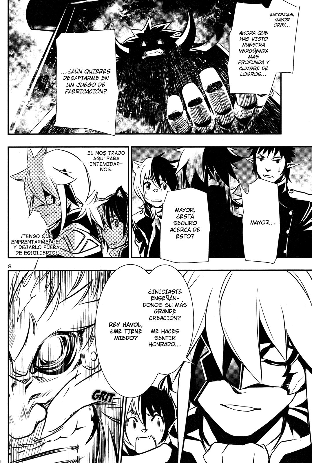 Shinju no Nectar Capitulo 10: Susurros de la Sala de Jade página 8