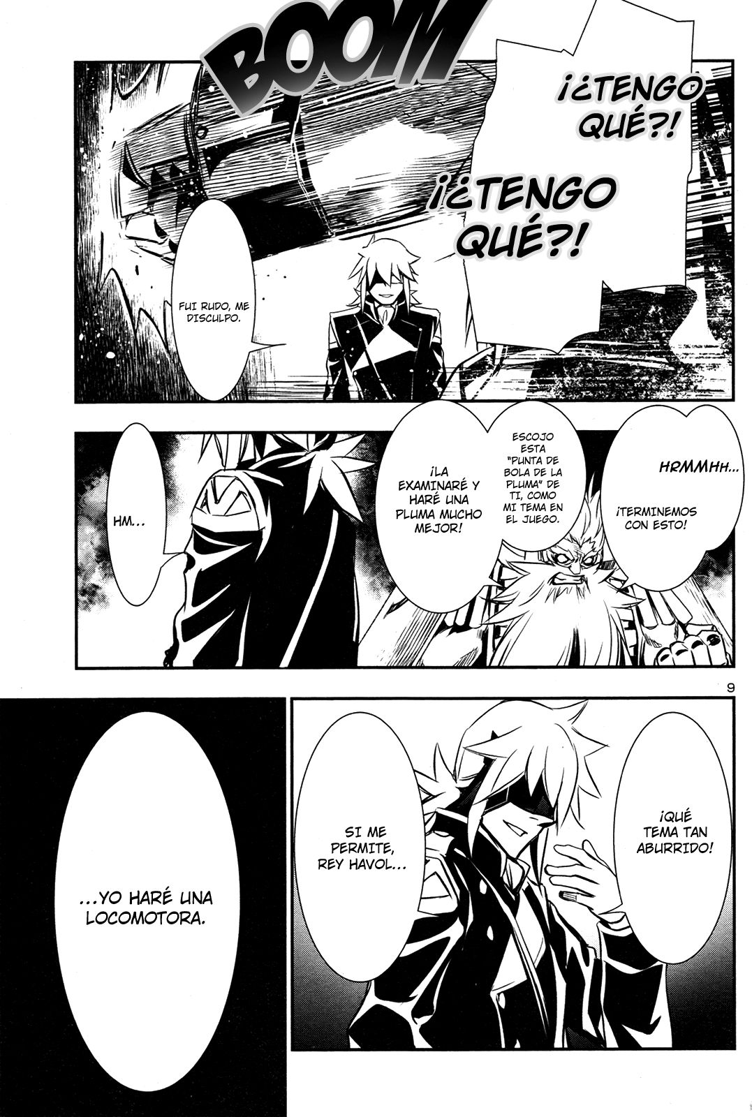 Shinju no Nectar Capitulo 10: Susurros de la Sala de Jade página 9