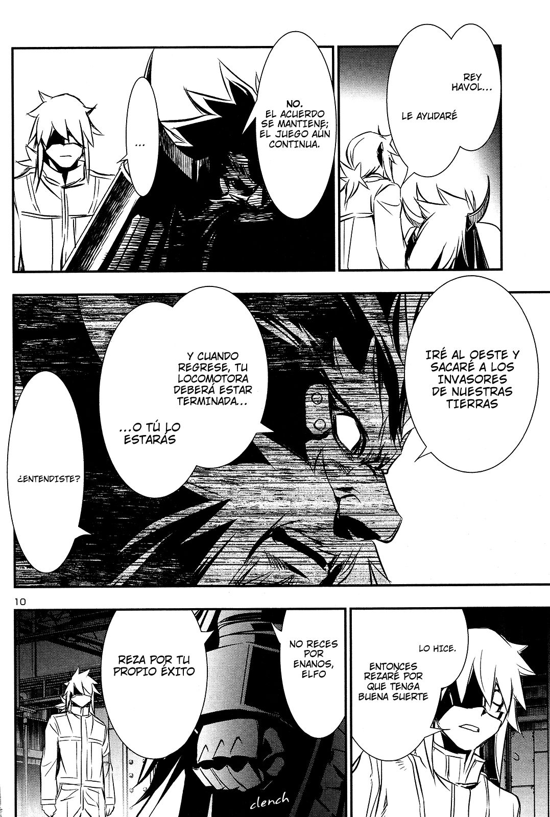Shinju no Nectar Capitulo 11: El Poder del Rayo página 10