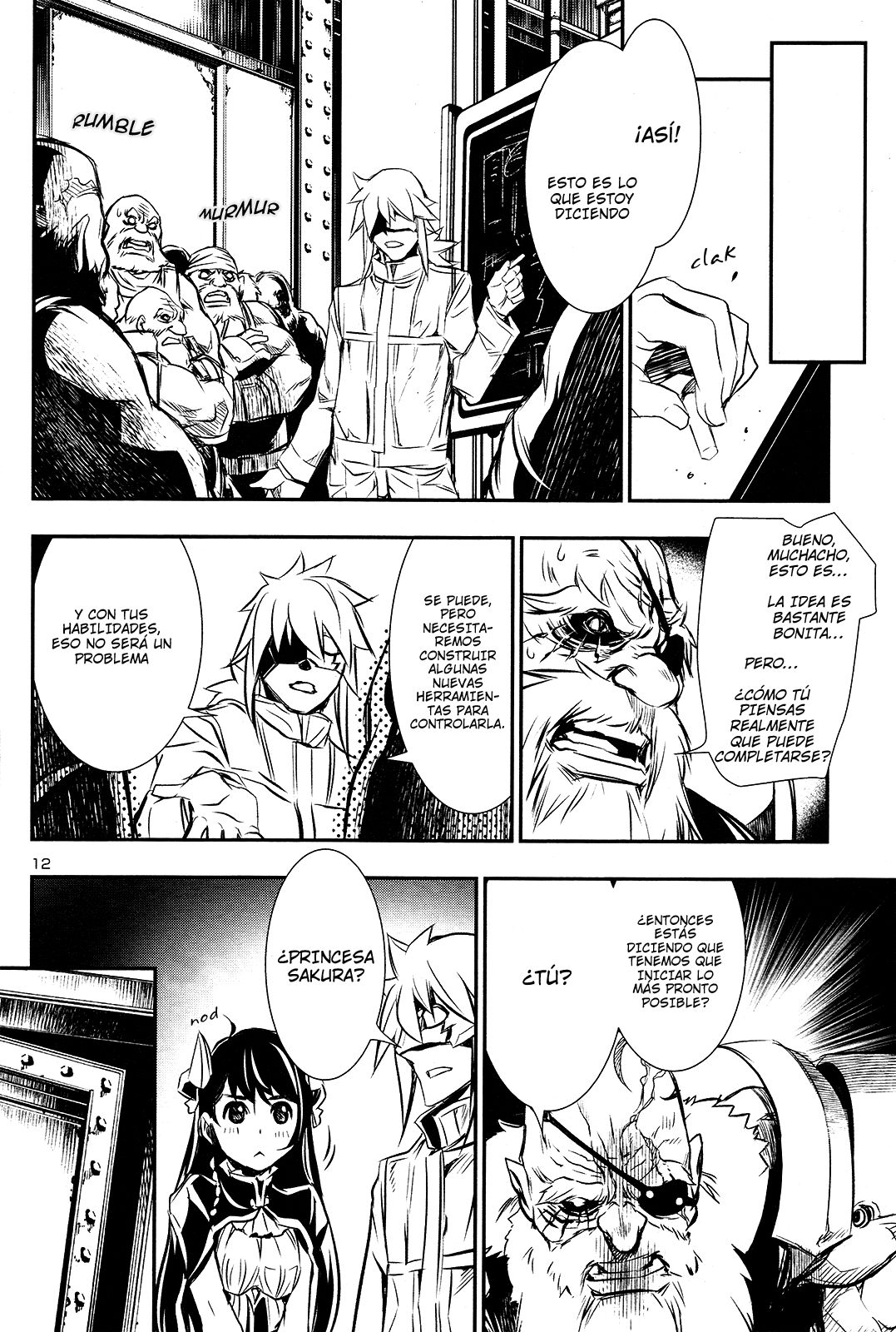 Shinju no Nectar Capitulo 11: El Poder del Rayo página 12