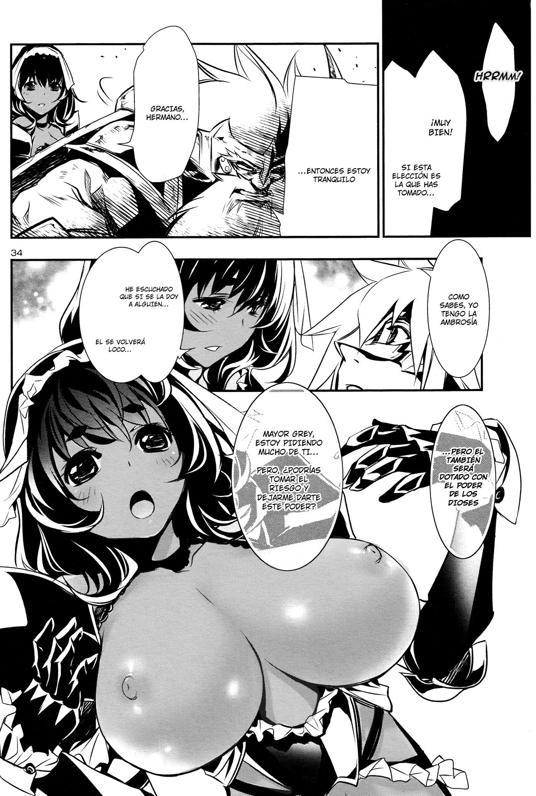 Shinju no Nectar Capitulo 12: El despertar de Efreet página 35