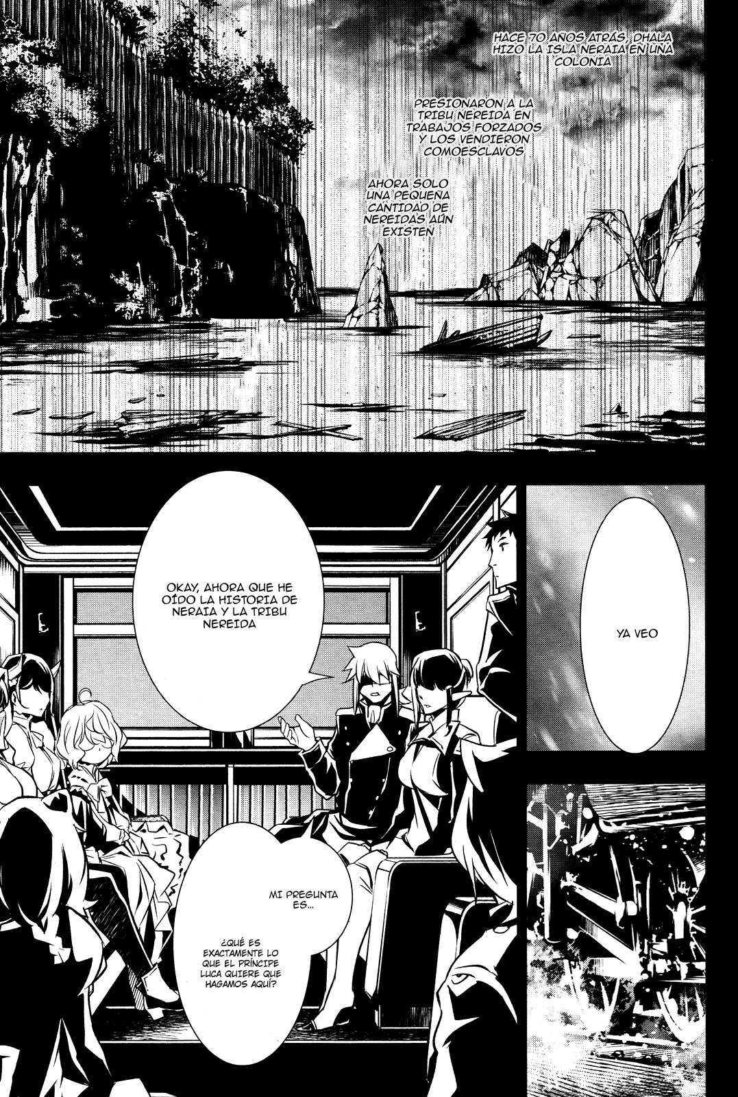 Shinju no Nectar Capitulo 14: Shiera de las Nereidas página 28