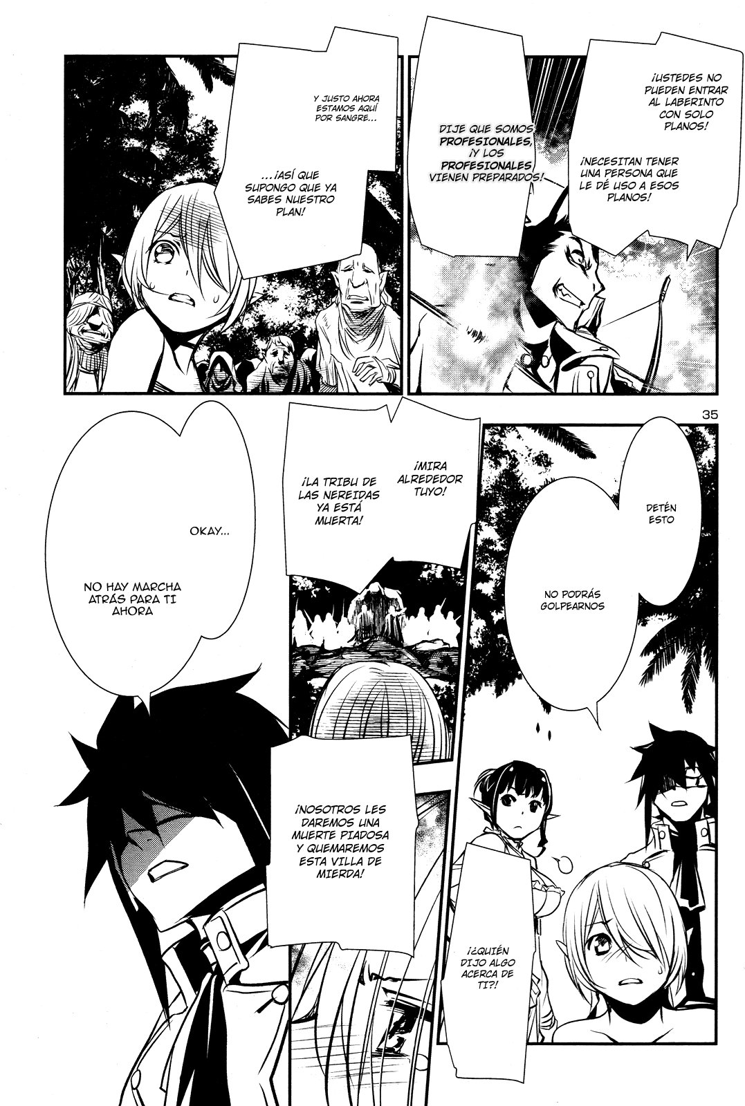 Shinju no Nectar Capitulo 14: Shiera de las Nereidas página 36