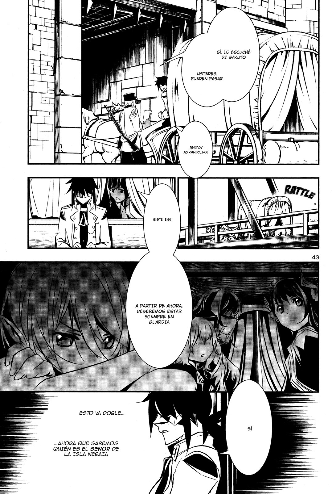 Shinju no Nectar Capitulo 14: Shiera de las Nereidas página 44
