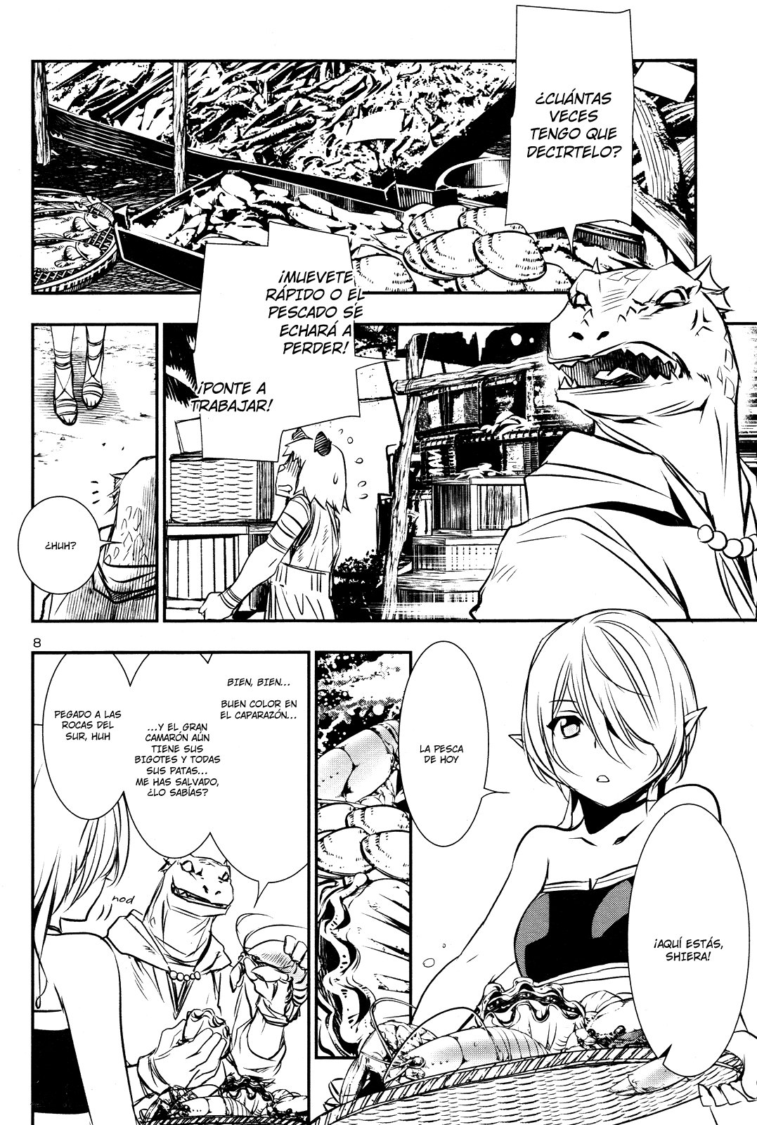 Shinju no Nectar Capitulo 14: Shiera de las Nereidas página 9