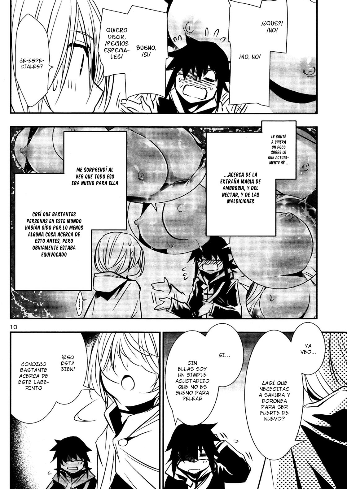 Shinju no Nectar Capitulo 17: Es el laberinto página 10
