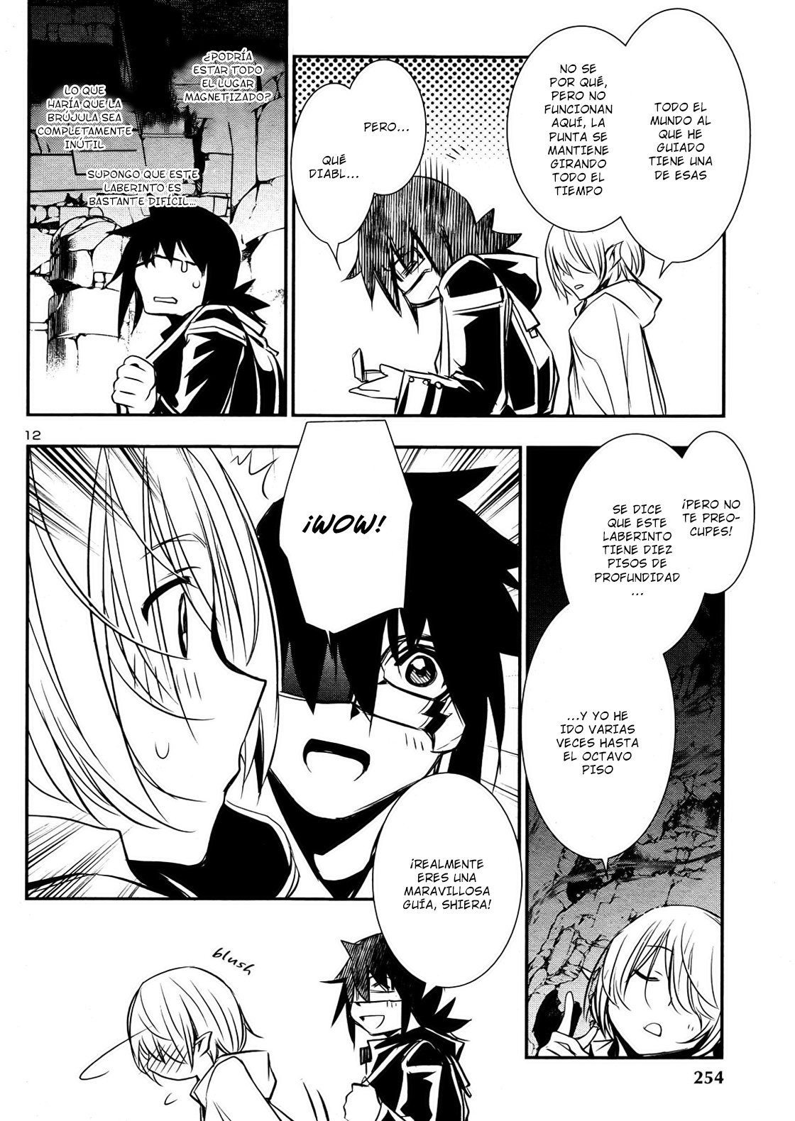 Shinju no Nectar Capitulo 17: Es el laberinto página 12