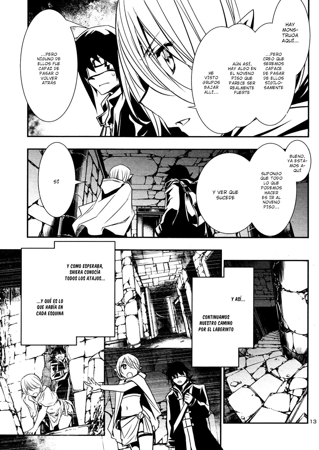 Shinju no Nectar Capitulo 17: Es el laberinto página 13
