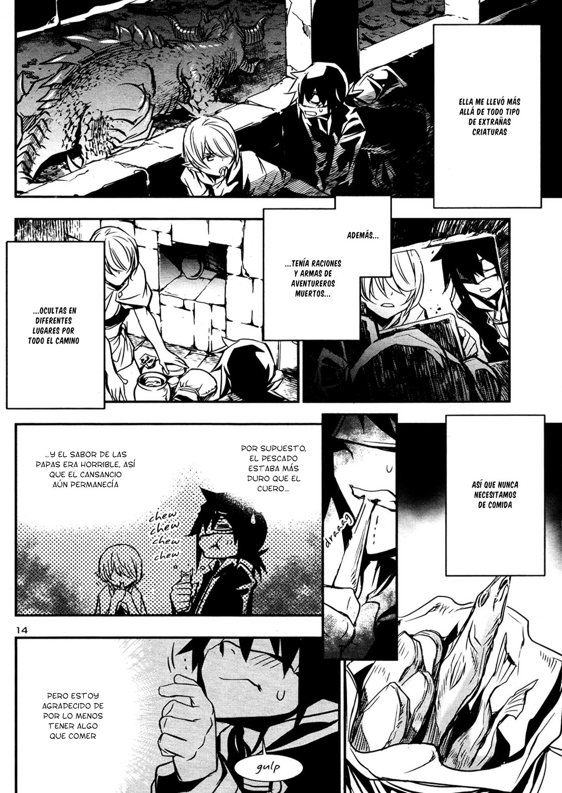 Shinju no Nectar Capitulo 17: Es el laberinto página 14