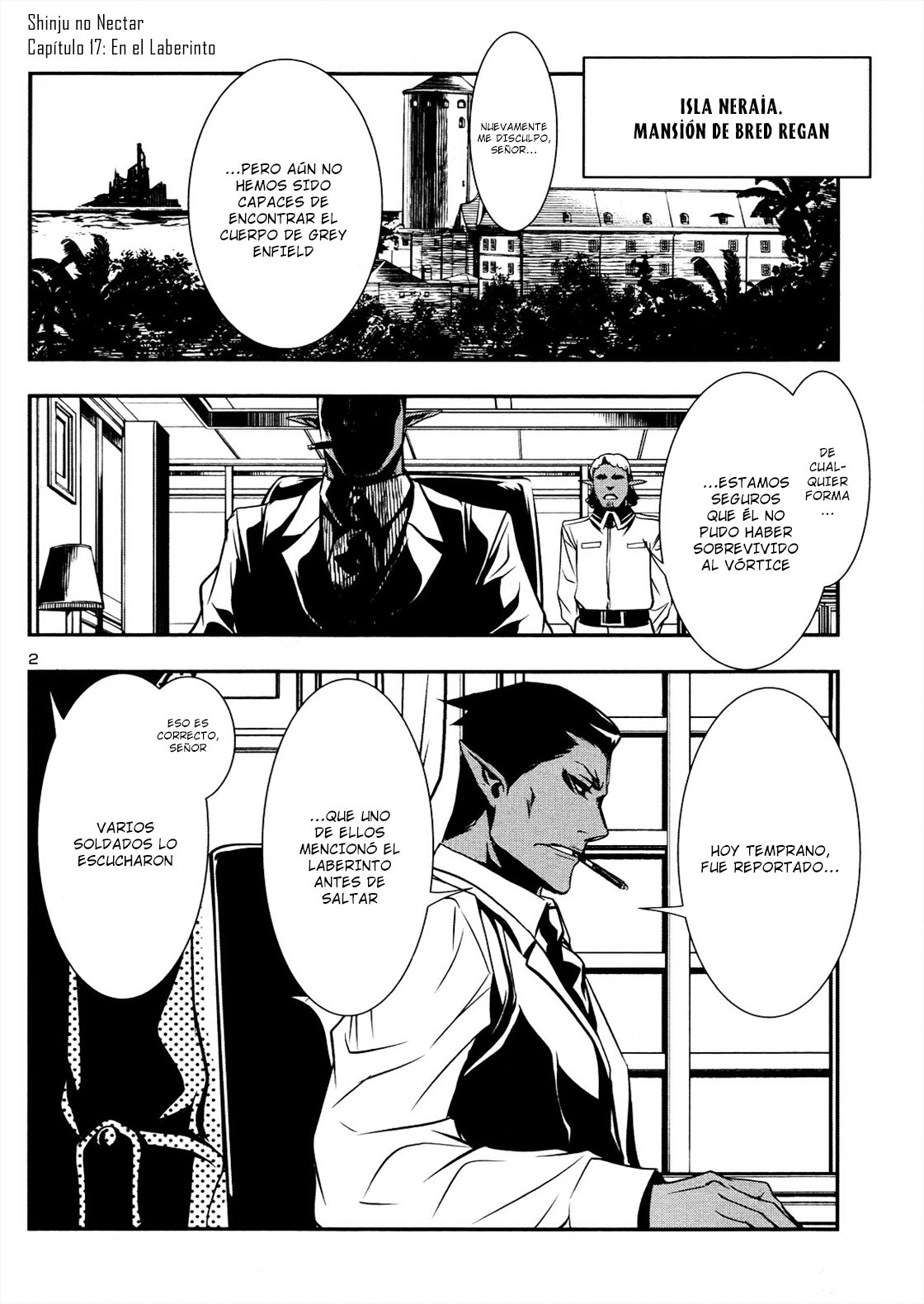 Shinju no Nectar Capitulo 17: Es el laberinto página 2