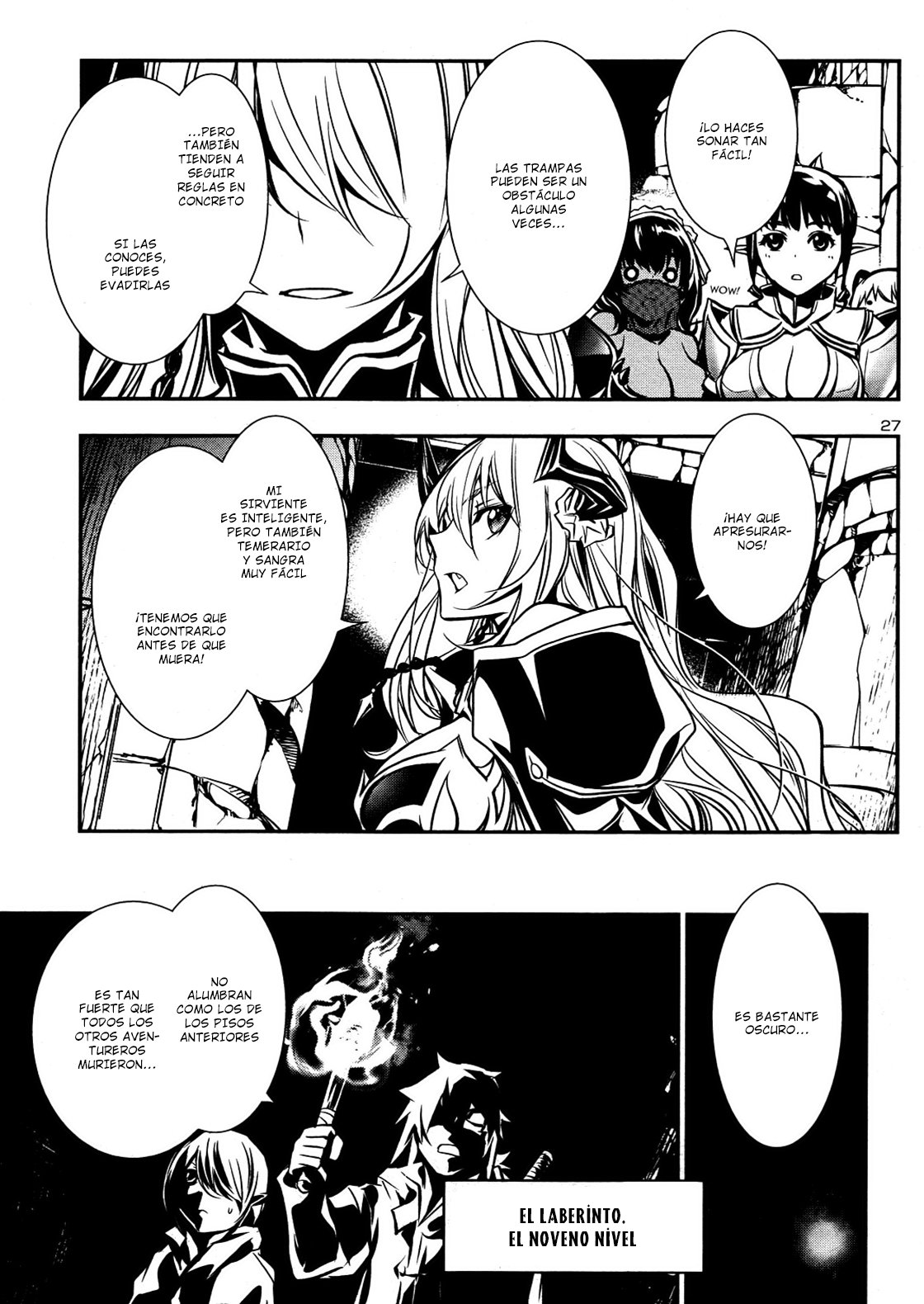 Shinju no Nectar Capitulo 17: Es el laberinto página 27