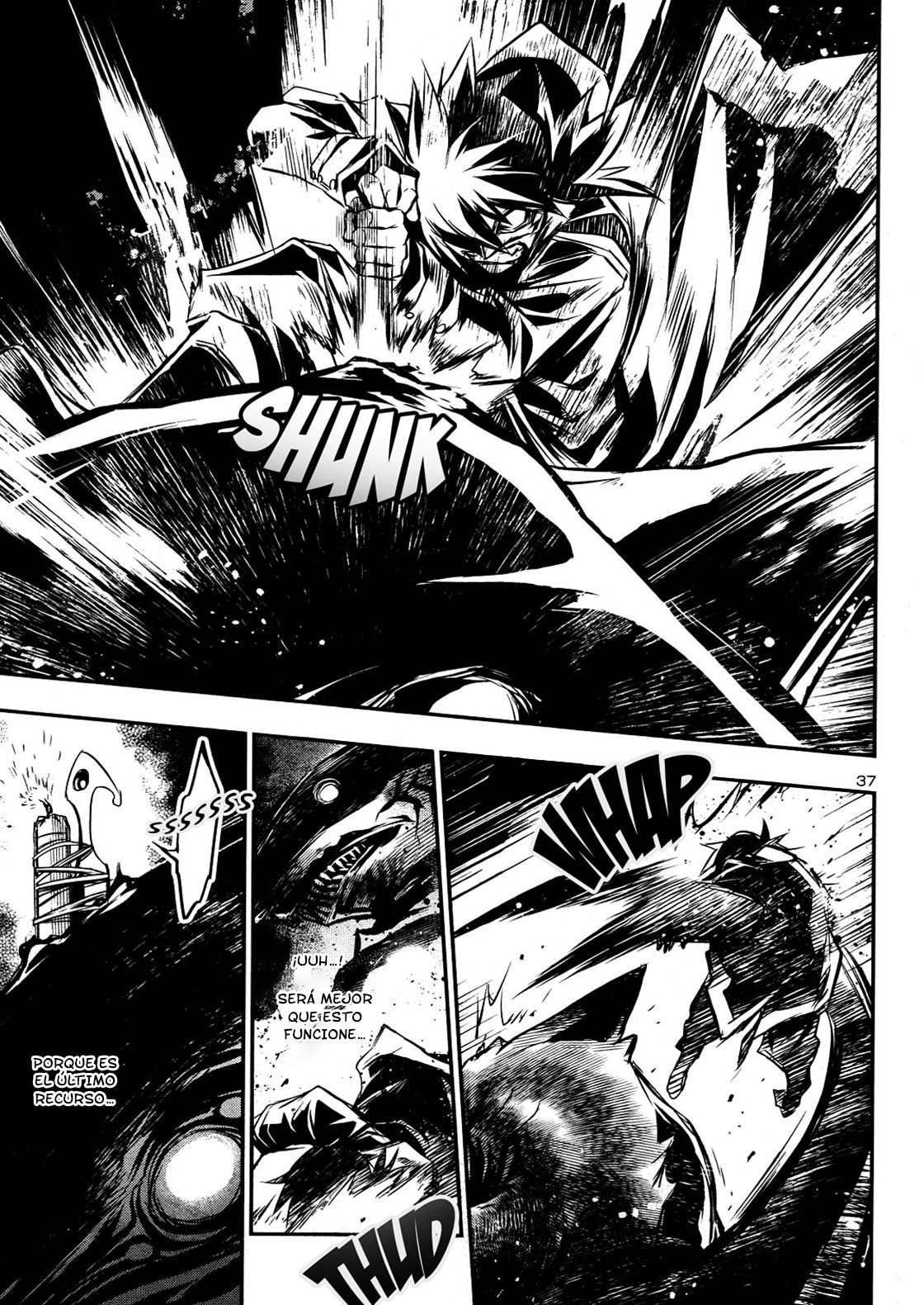 Shinju no Nectar Capitulo 17: Es el laberinto página 37